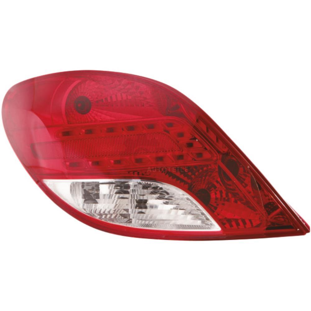 Rückleuchten Heckleuchten Set links & rechts LED rot für Peugeot 207 WA_ WC_