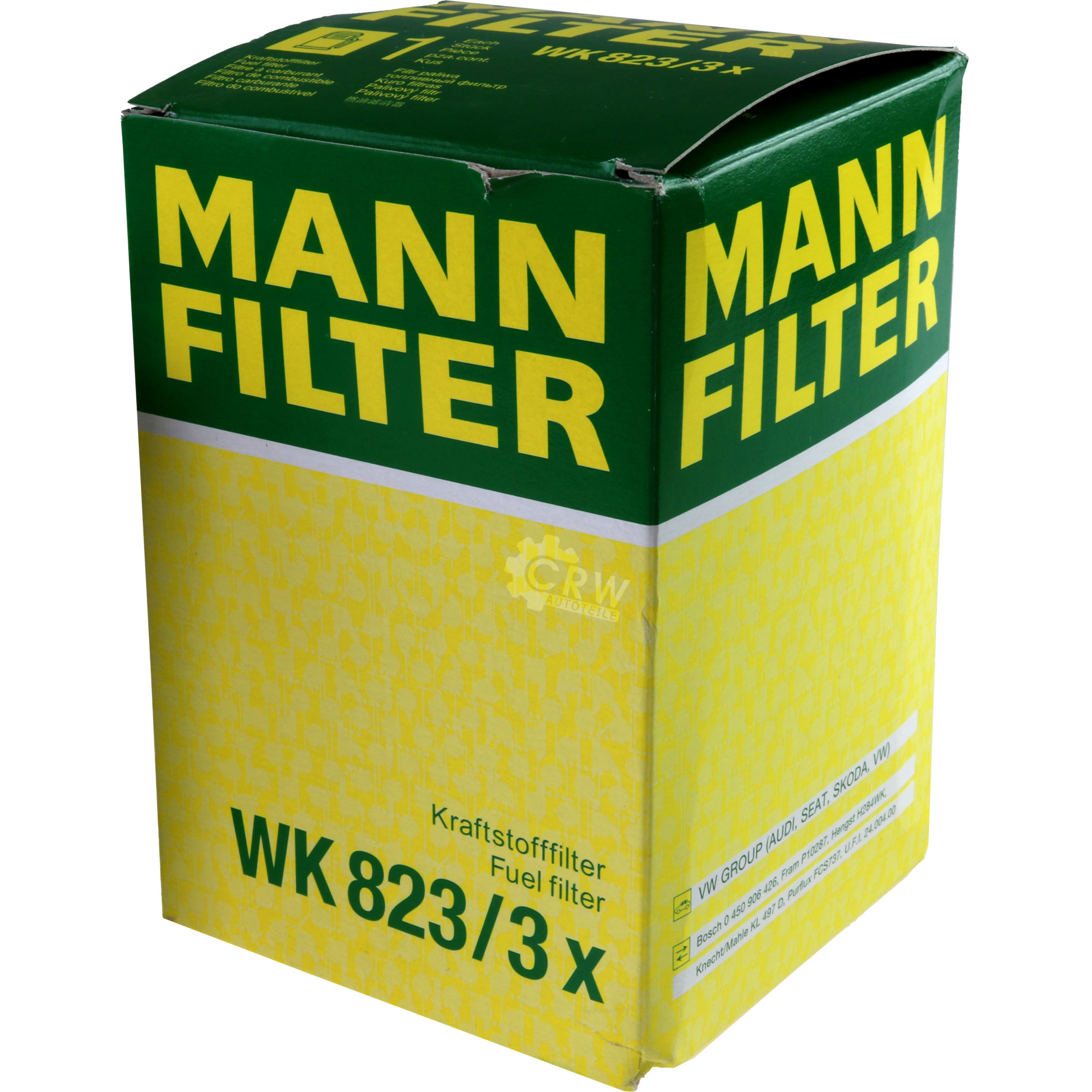 Kraftstofffilter WK 823/3 x für Skoda Roomster 5J Fabia I Praktik 6Y5 545 VW Polo 9N_ Stufenheck 9N4 6L1