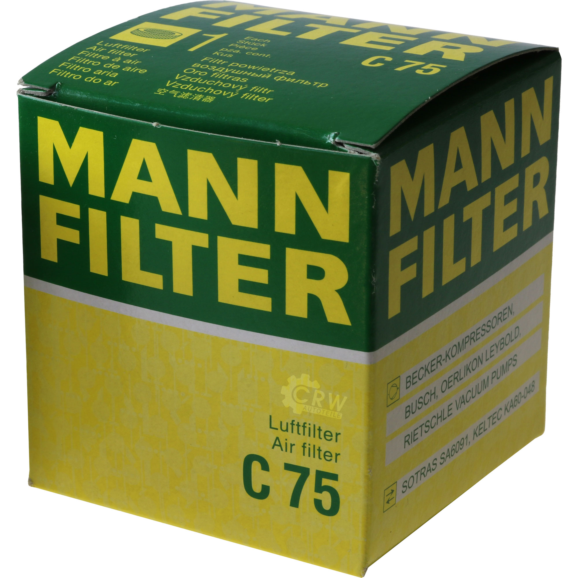 MANN-FILTER Luftfilter C 75