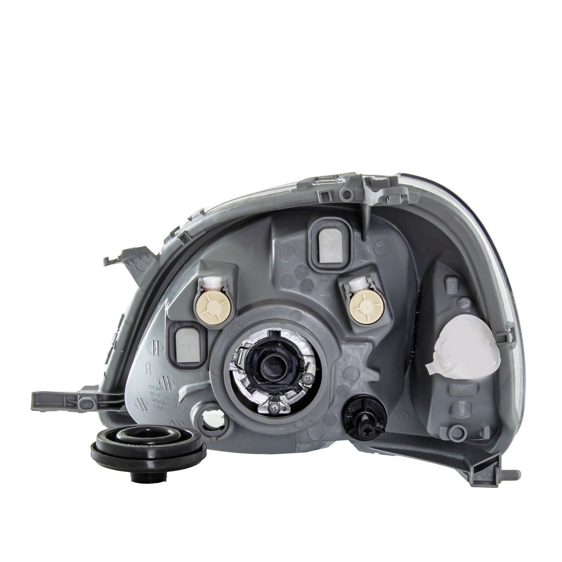 Halogen Scheinwerfer rechts für Toyota Yaris 04.99-02.03 H4 ohne Motor