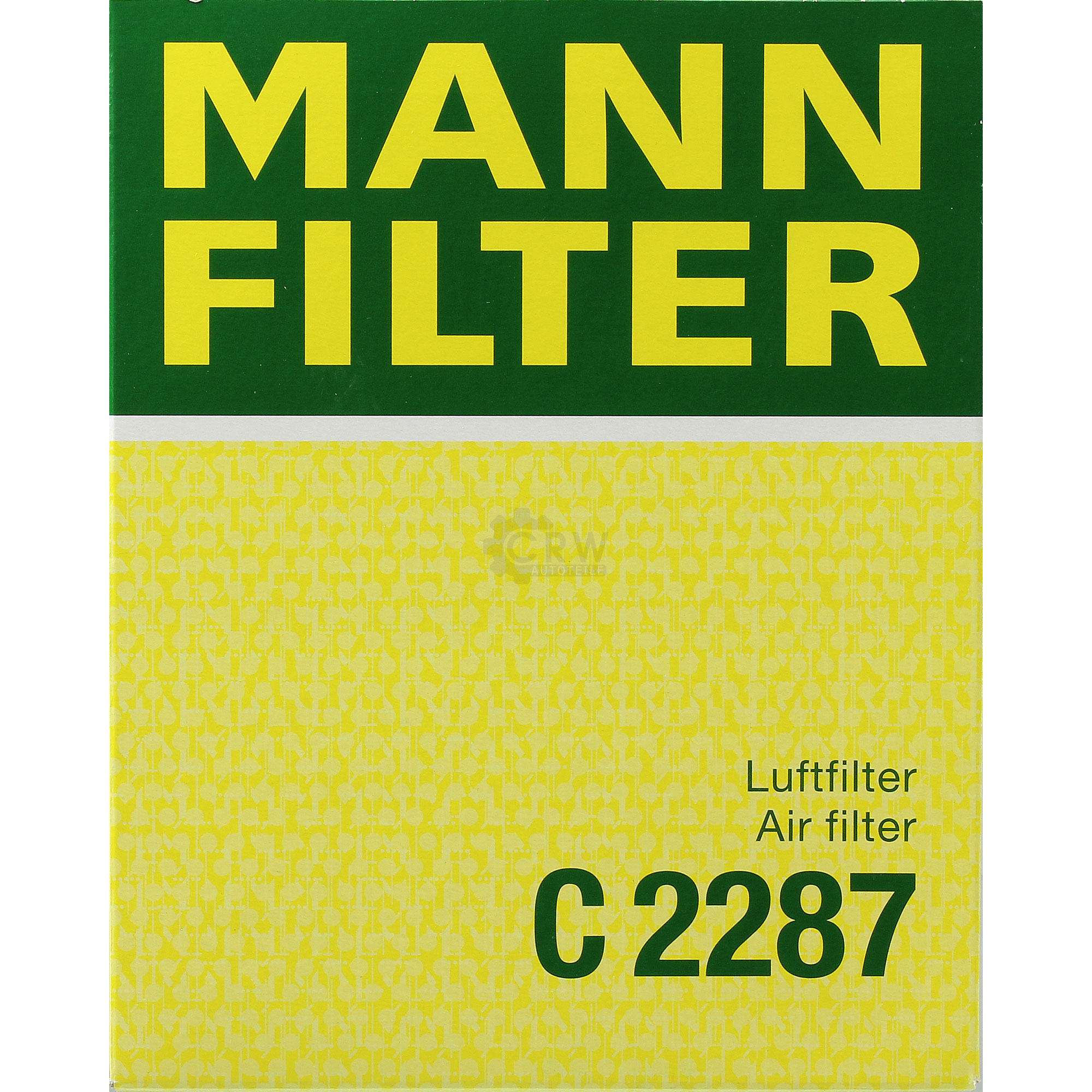 MANN-FILTER Luftfilter für Mercedes-Benz A-Klasse W169 B-Klasse W245