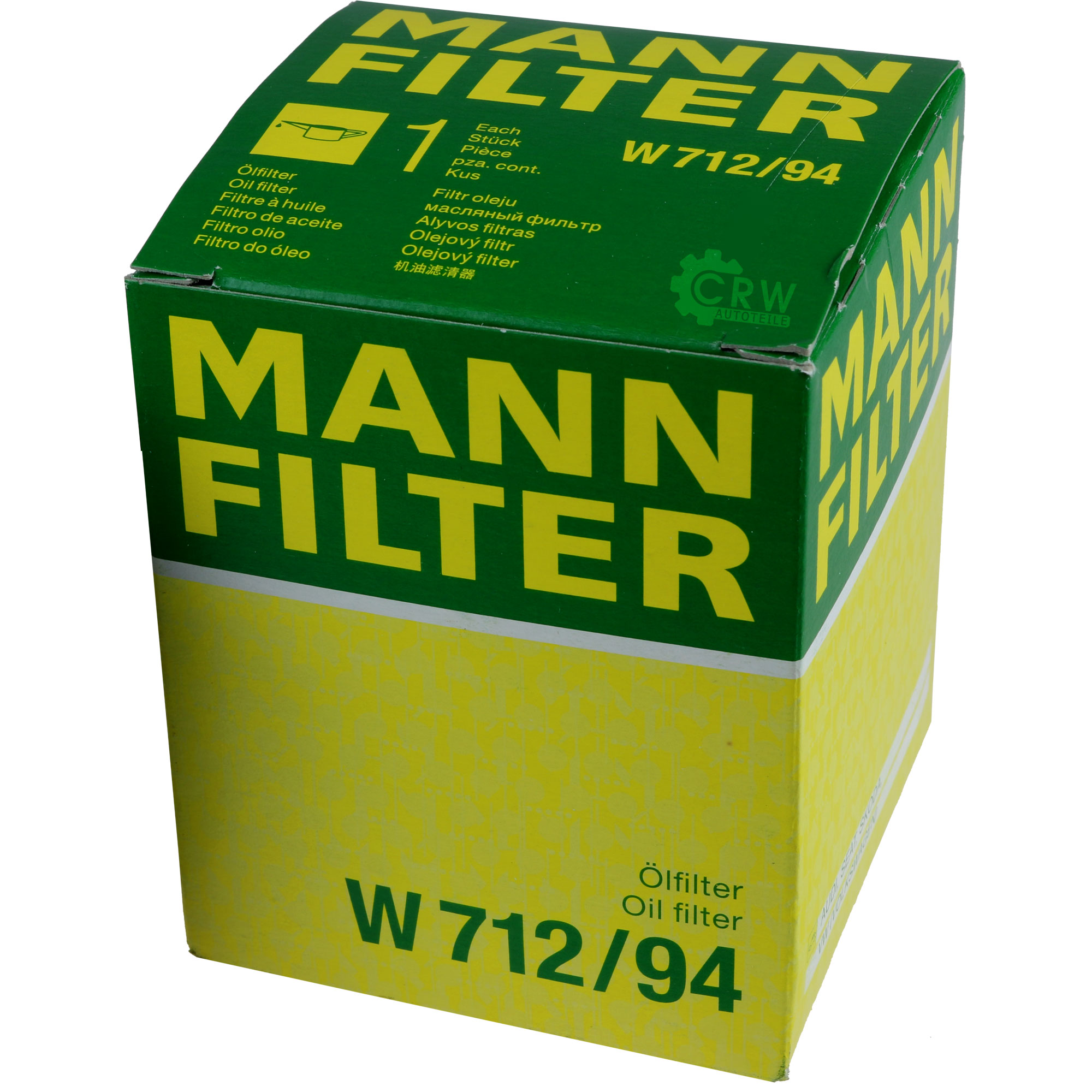 MANN-FILTER Ölfilter W 712/94 Oil Filter