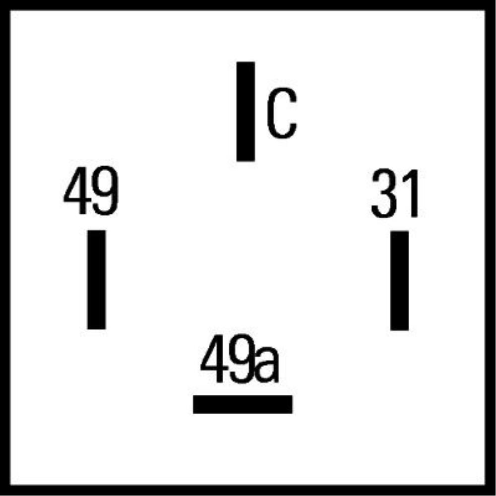HELLA 4DW 009 492-111 Blinkgeber