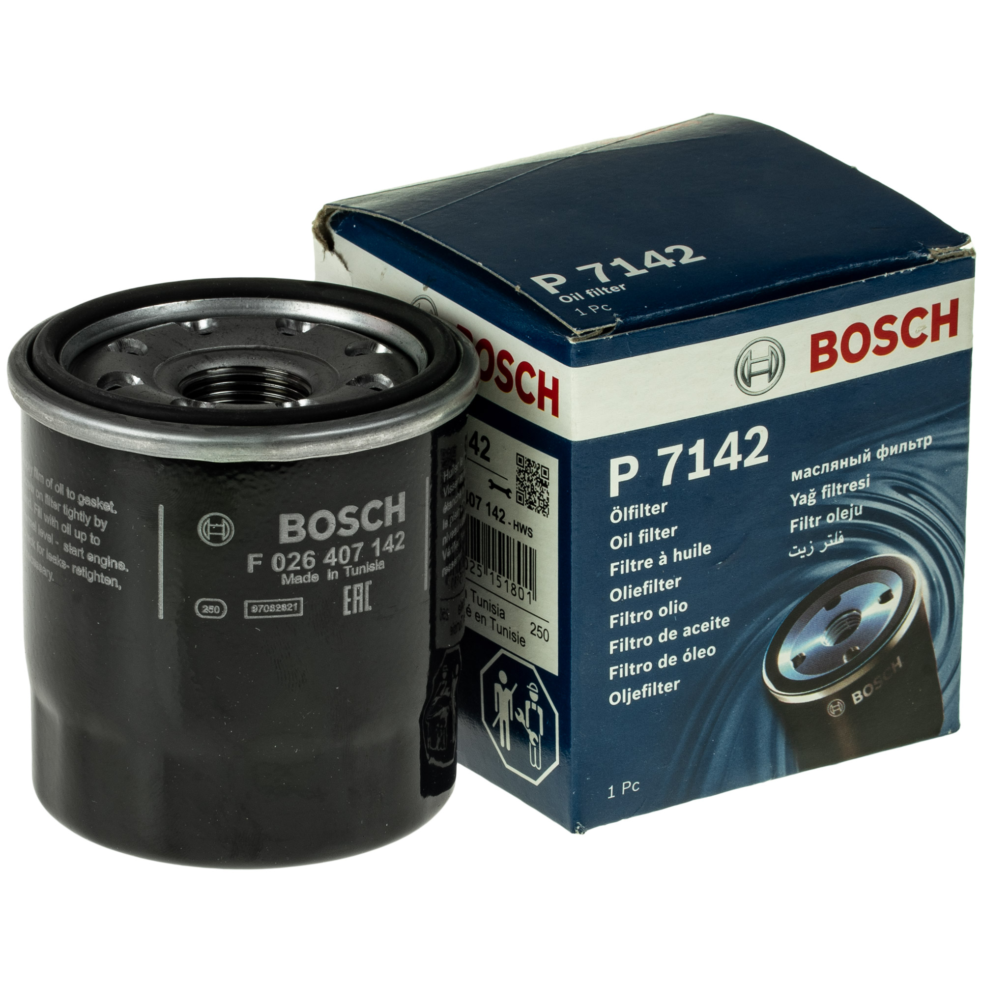 BOSCH Ölfilter Anschraubfilter für Hyundai Getz i20 KIA Picanto Rio III