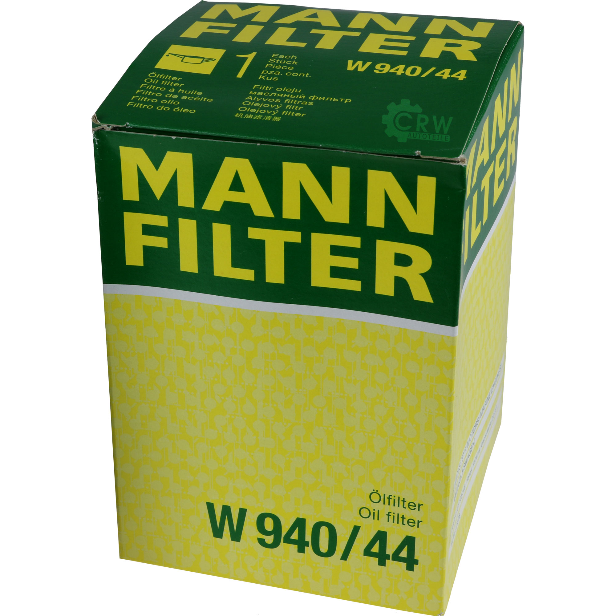 MANN-FILTER Ölfilter W 940/44 Oil Filter
