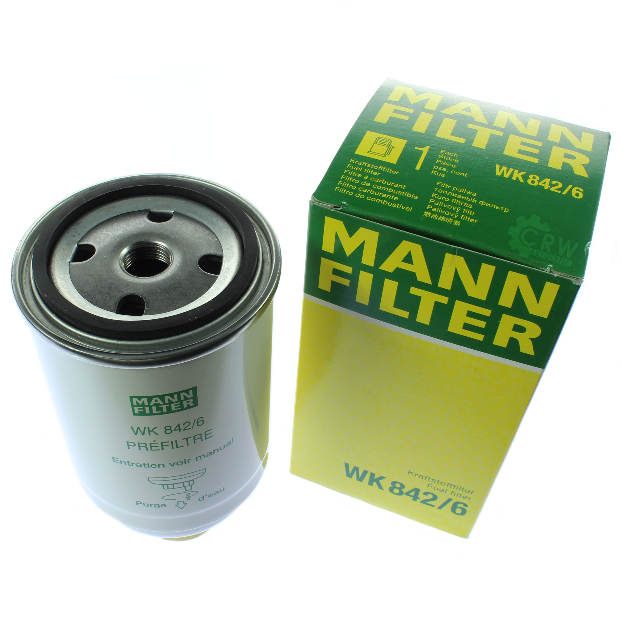 MANN-FILTER Kraftstofffilter WK 842/6 Fuel Filter
