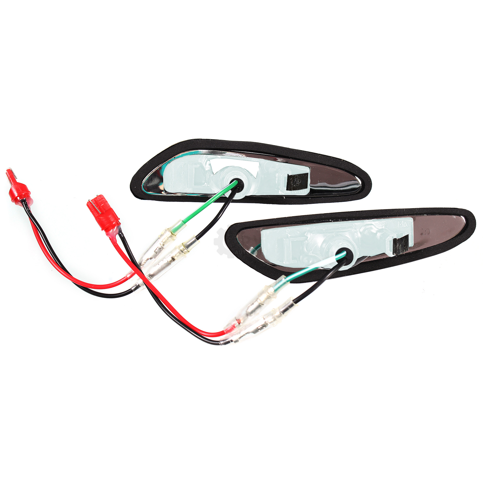 LED Seitenblinker Set Satz für BMW E46 E60 E61 X3 E83 in chrom klar