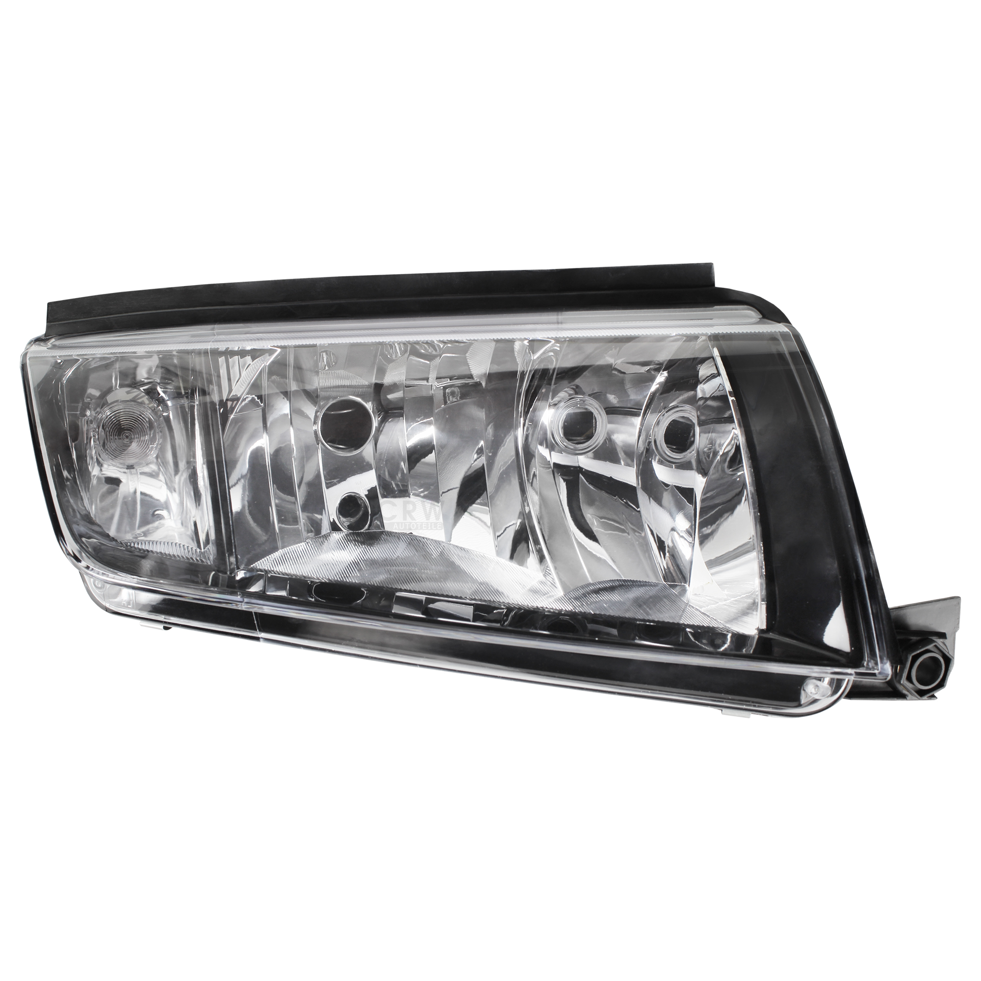 Scheinwerfer rechts für Skoda Fabia I 1 Typ 6Y Bj. 99-07 3/4/5-Türig schwarz