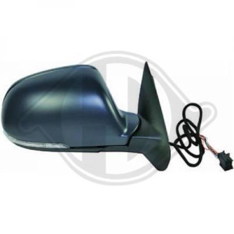 Außenspiegel links für Skoda Octavia Bj. 09-13 beheizbar grundiert asphärisch