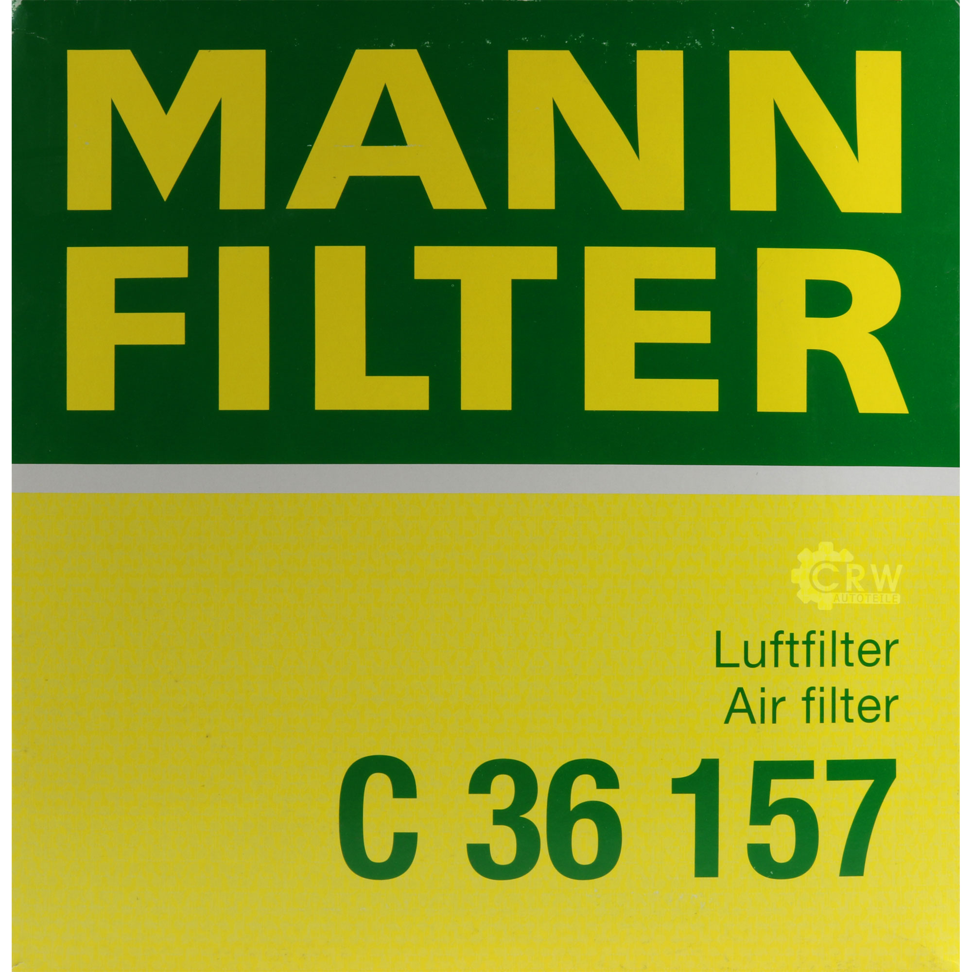 MANN-FILTER Luftfilter für Mercedes-Benz SL R107 350 450 Coupe W111 280 SE 3.5