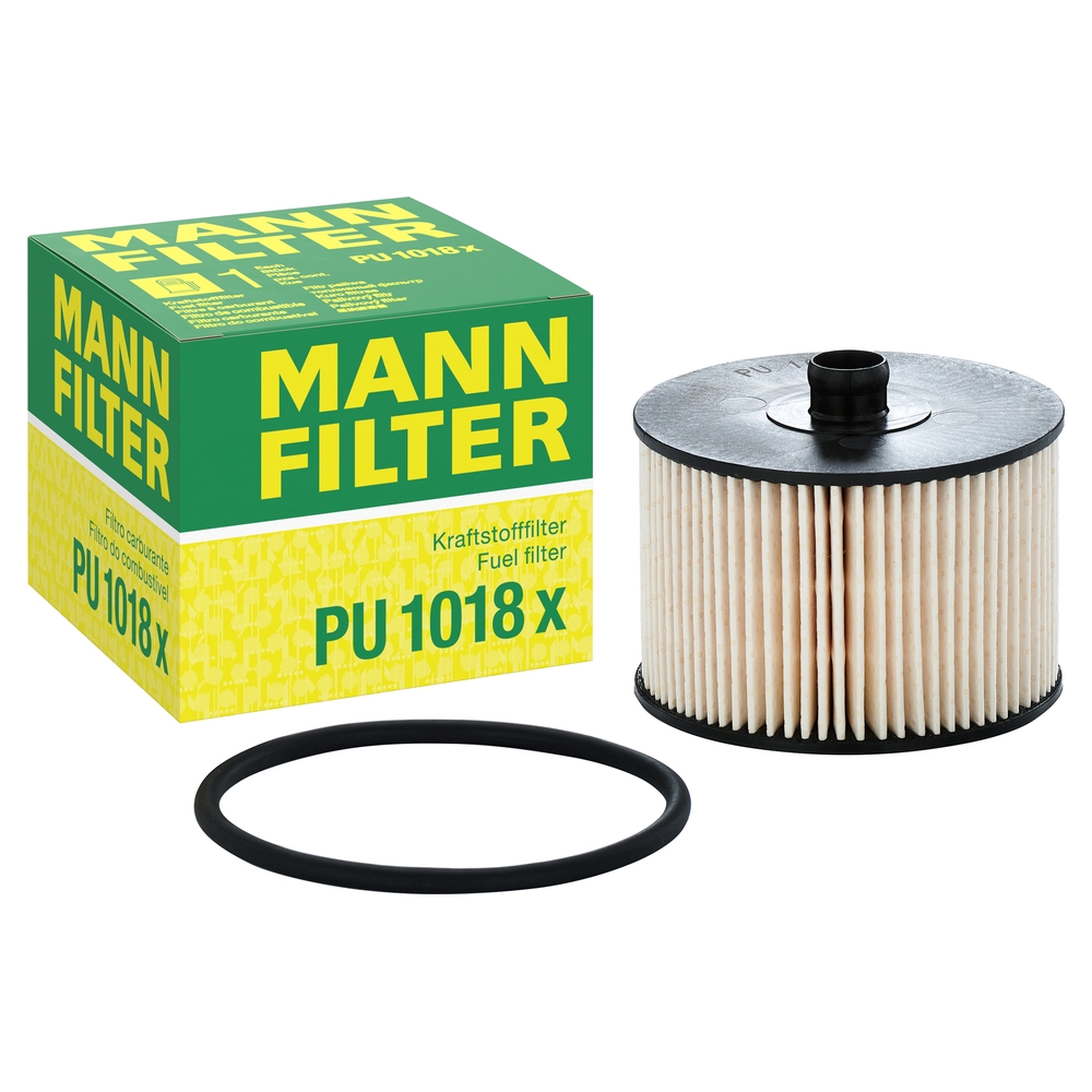 MANN-FILTER PU 1018 x Kraftstofffilter für Ford Kuga I Focus II Turnier DA_