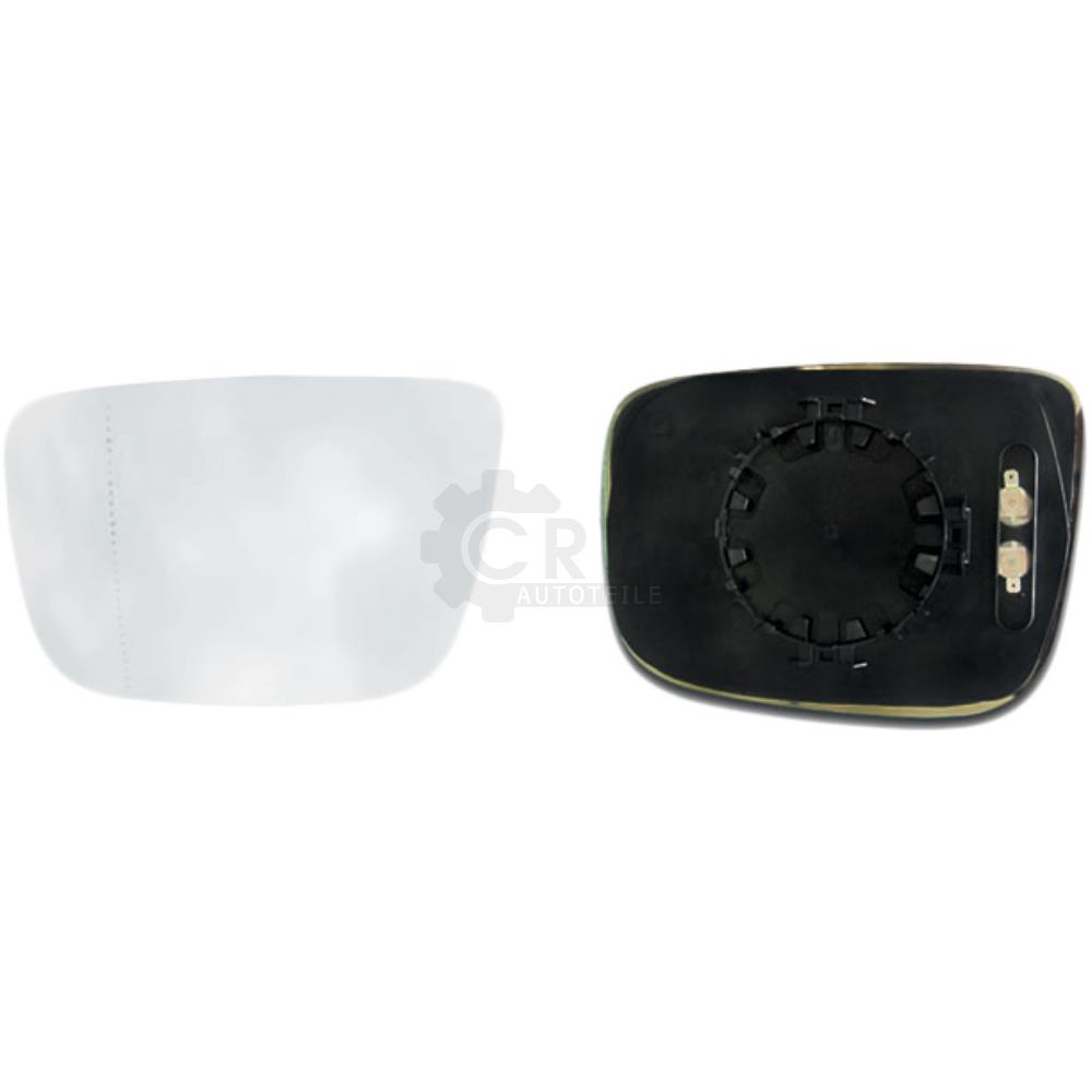 ALKAR Spiegelglas Außenspiegel rechts passend für Volvo XC60 156 6472599