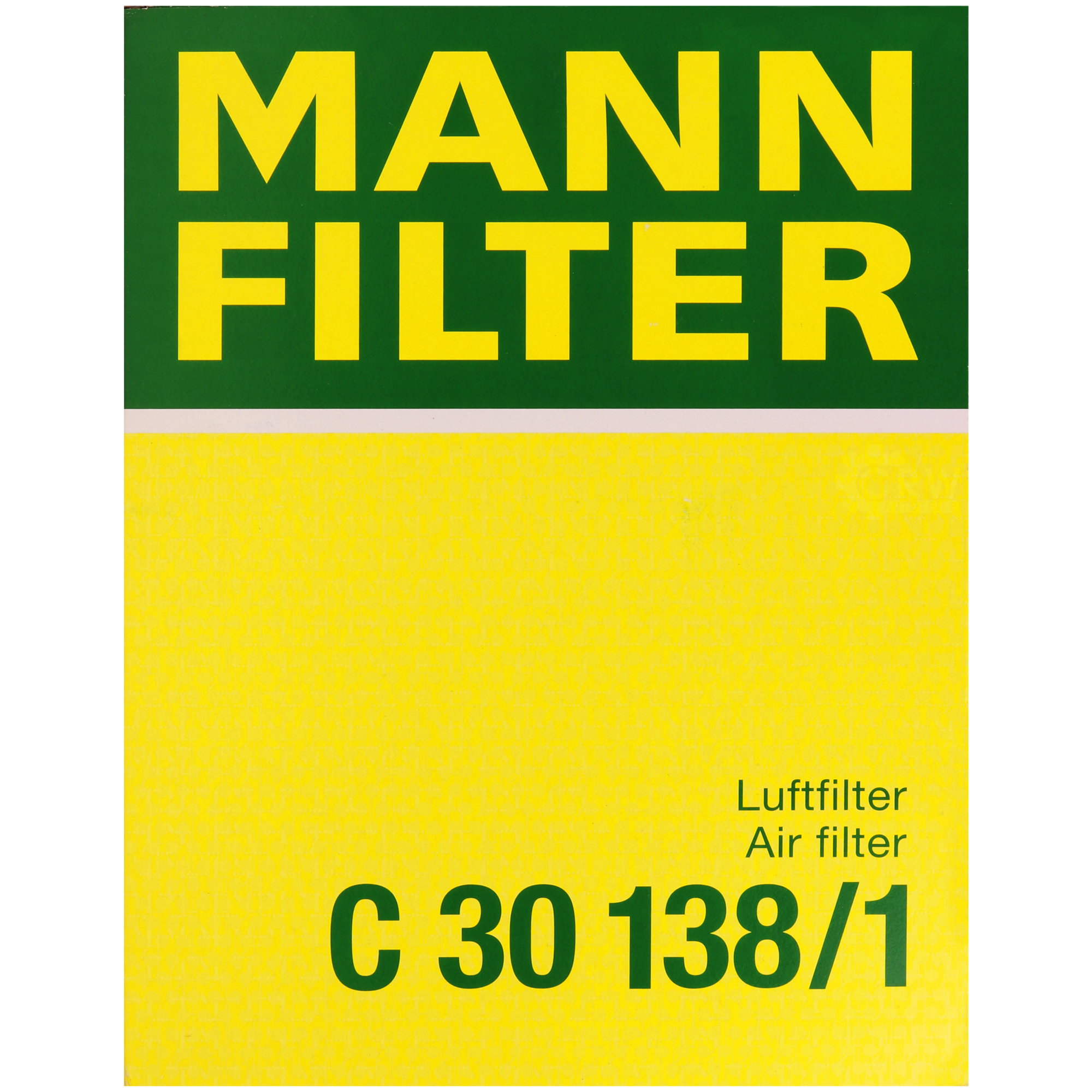 MANN-FILTER Luftfilter für Opel Zafira B A05 2.2 F75_ F67