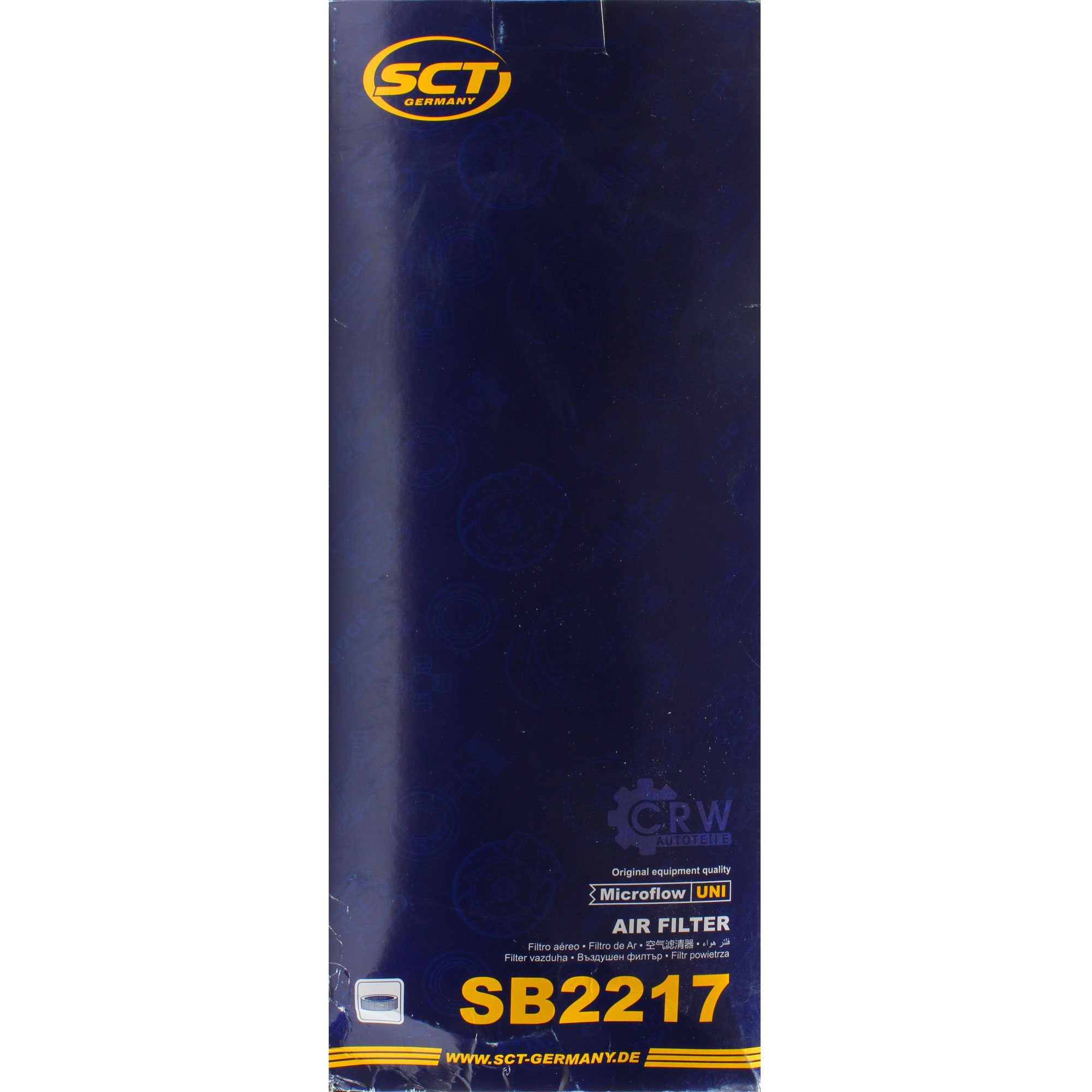 Luftfilter SB 2217 für Skoda Octavia II 1Z3 Superb 3T4 3T5 Audi A3 Cabriolet 8P7 TT 8J3 8J9
