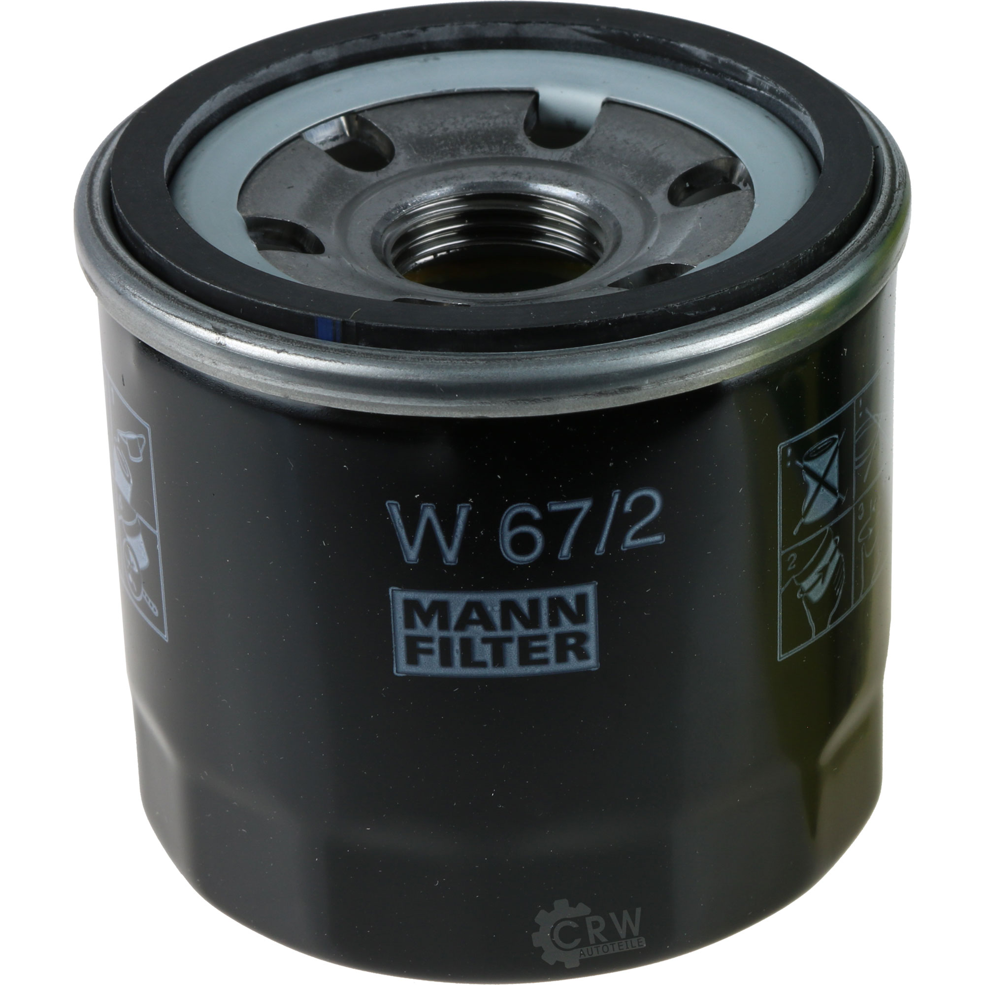 MANN-FILTER Ölfilter W 67/2 Oil Filter