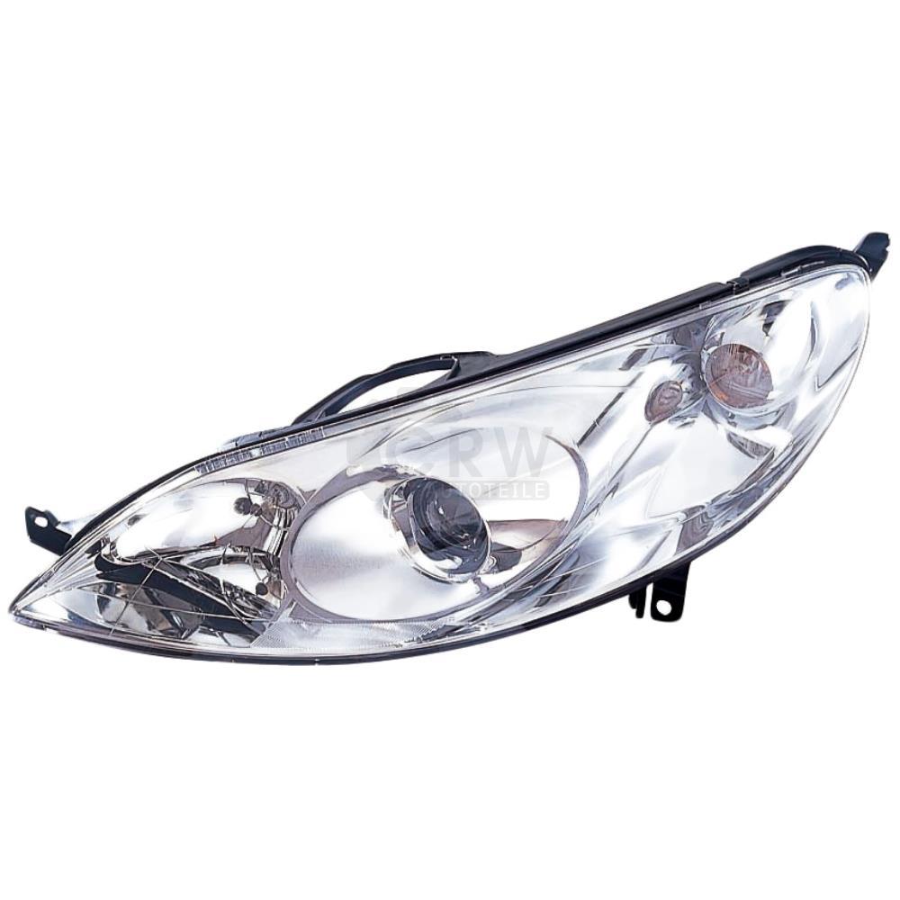 Halogen Scheinwerfer Set links & rechts H1 für Peugeot 407 Coupe SW