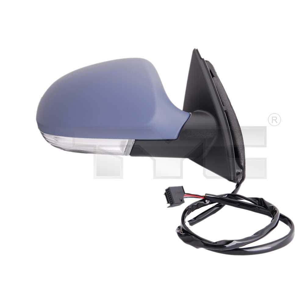 Außenspiegel Spiegel rechts grundiert passend für VW Passat Variant 3C5