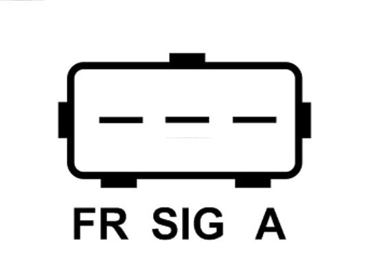 AS-PL Lichtmaschine Generator 80A 12V für Ford Focus II Turnier 1.6 2.0 TDCi