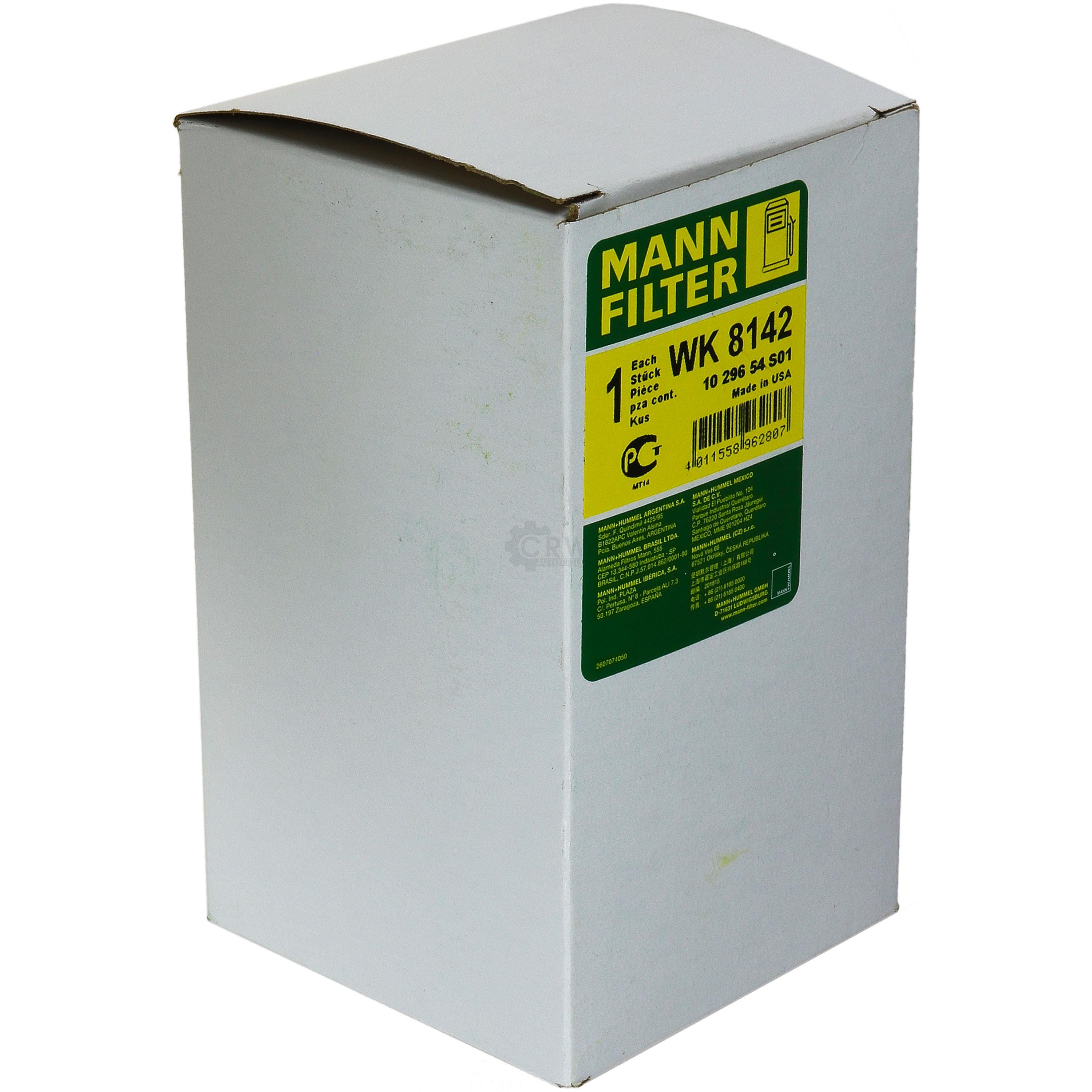 MANN-FILTER Kraftstofffilter WK 8142 Fuel Filter