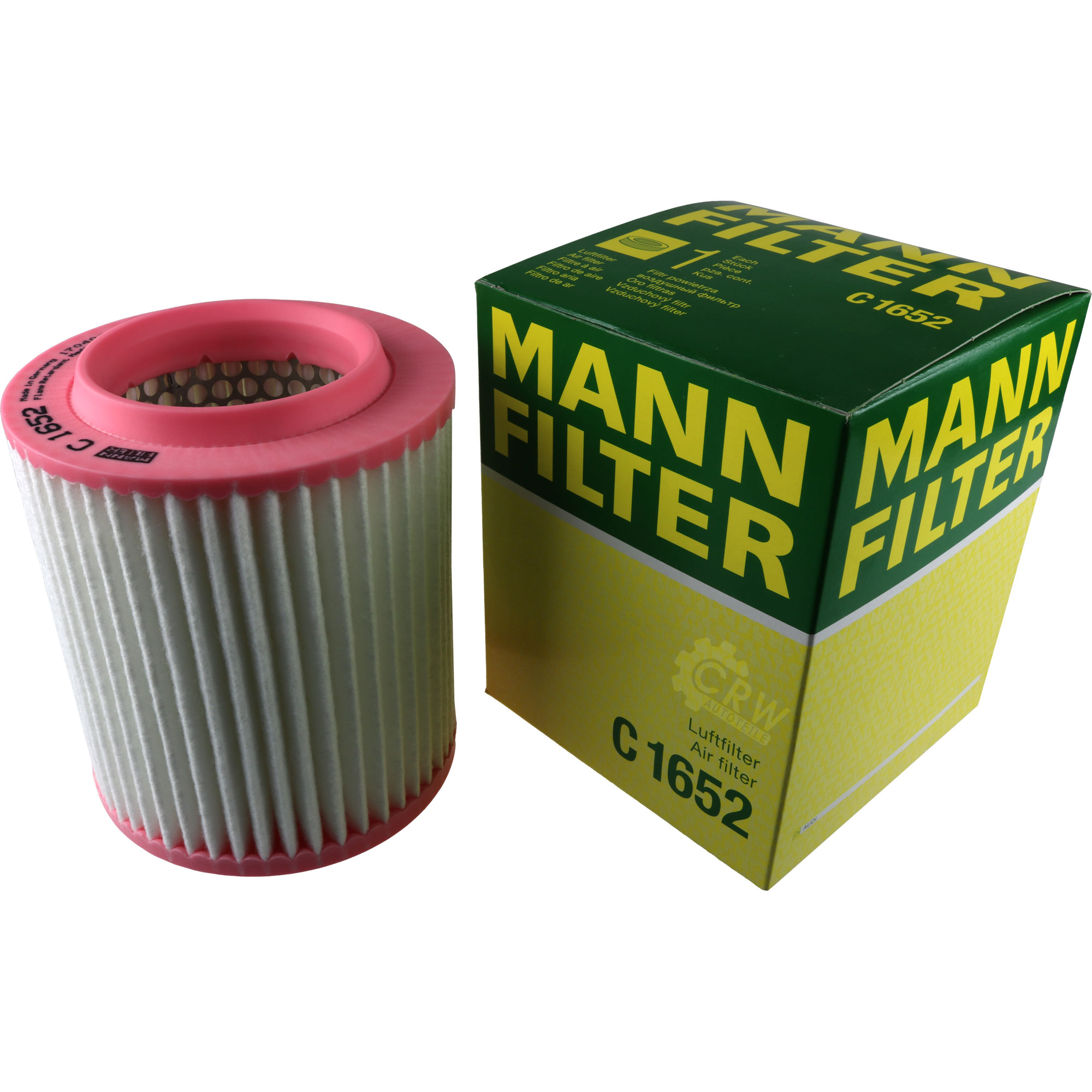 MANN-FILTER Luftfilter für Audi A8 4E2 4E8 4.2 quattro 3.0 4E_ 3.7