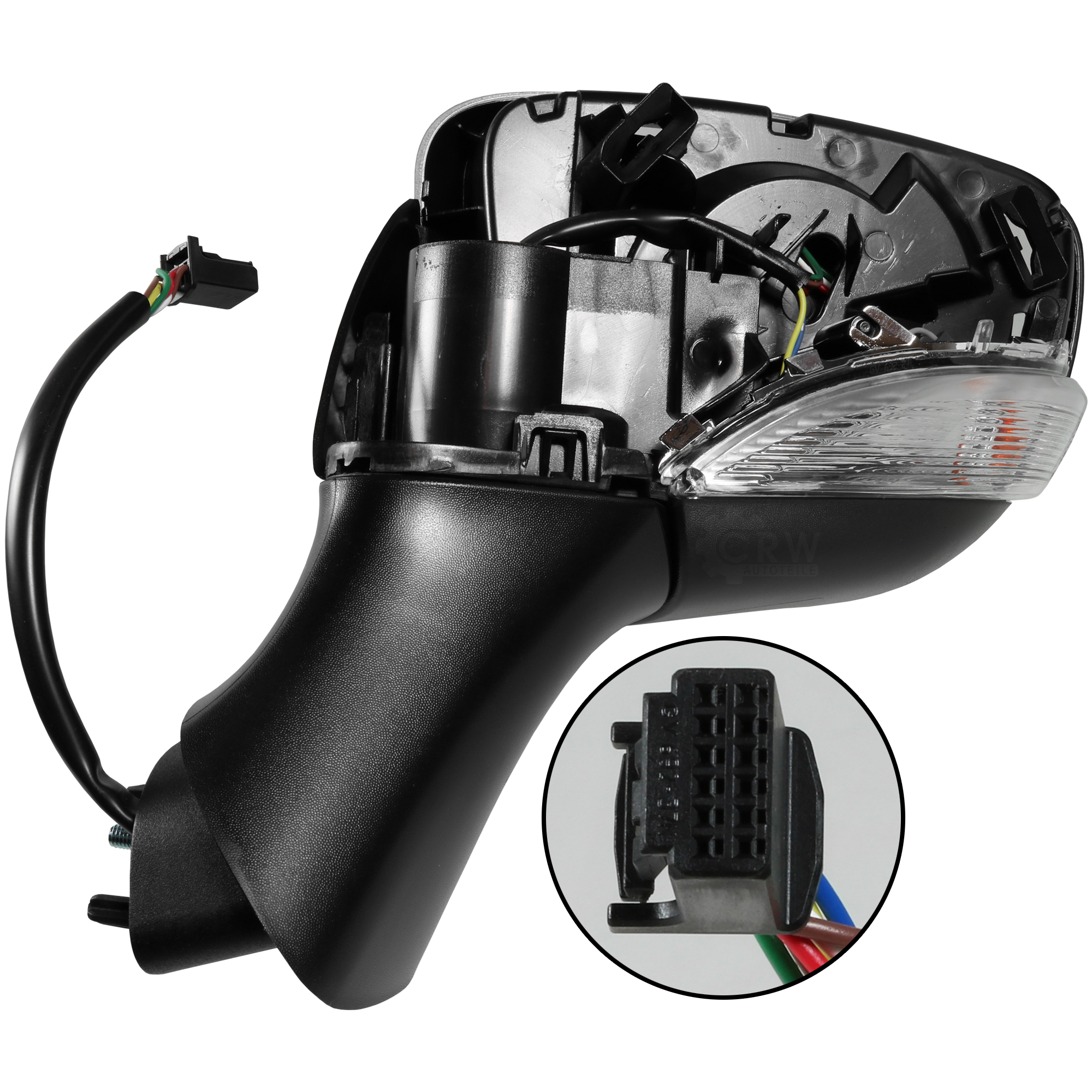 Außenspiegel links für Renault Clio IV Bj. 12->>  elektrisch heizbar Blinker