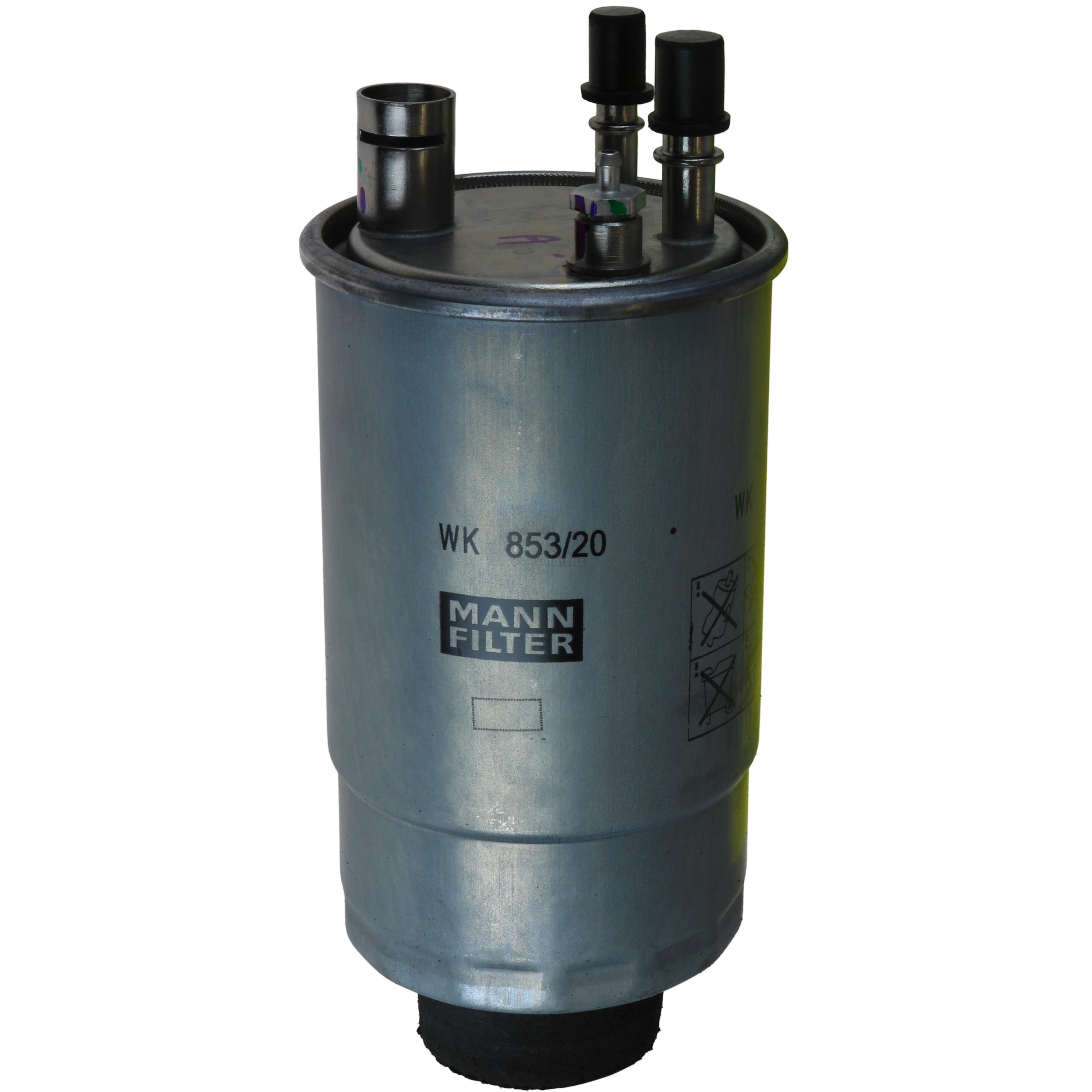 MANN-FILTER Kraftstofffilter WK 853/20 Fuel Filter