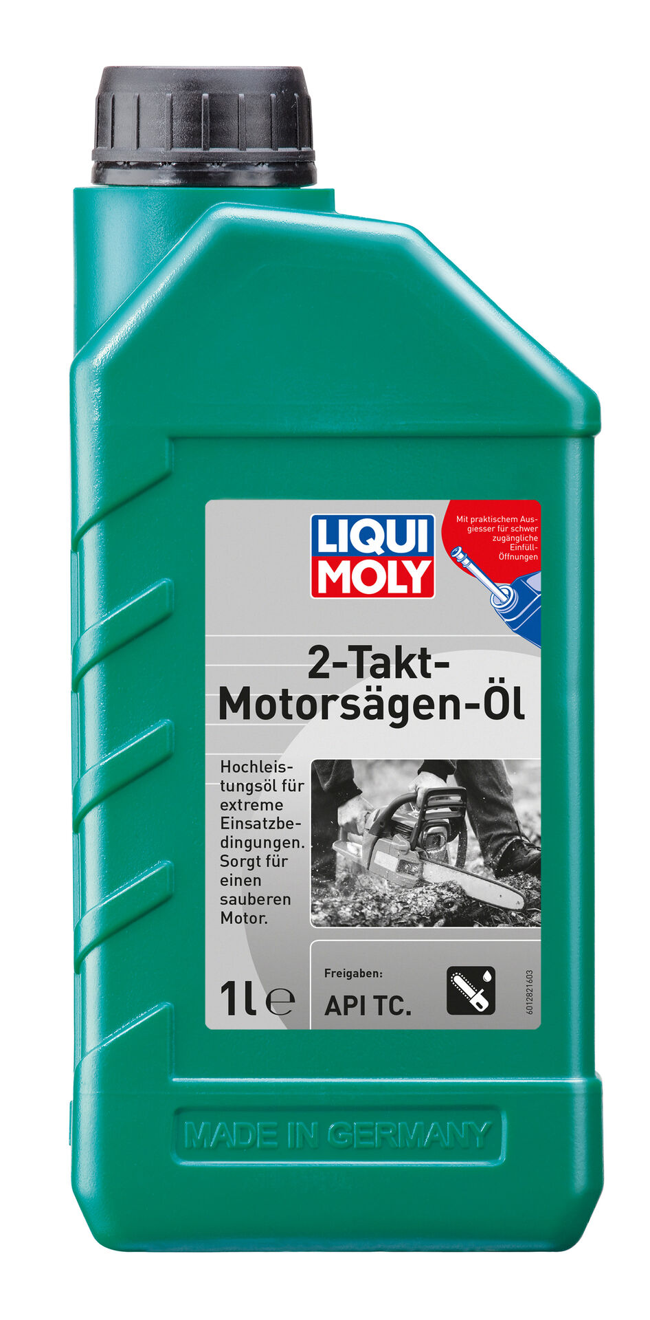 Liqui Moly 2-Takt Motorsägen Öl Hochleistungs-Motorsägenöl 2T 1L