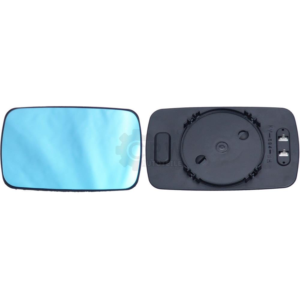 ALKAR Spiegelglas Außenspiegel links rechts passend für BMW 3er Compact E36