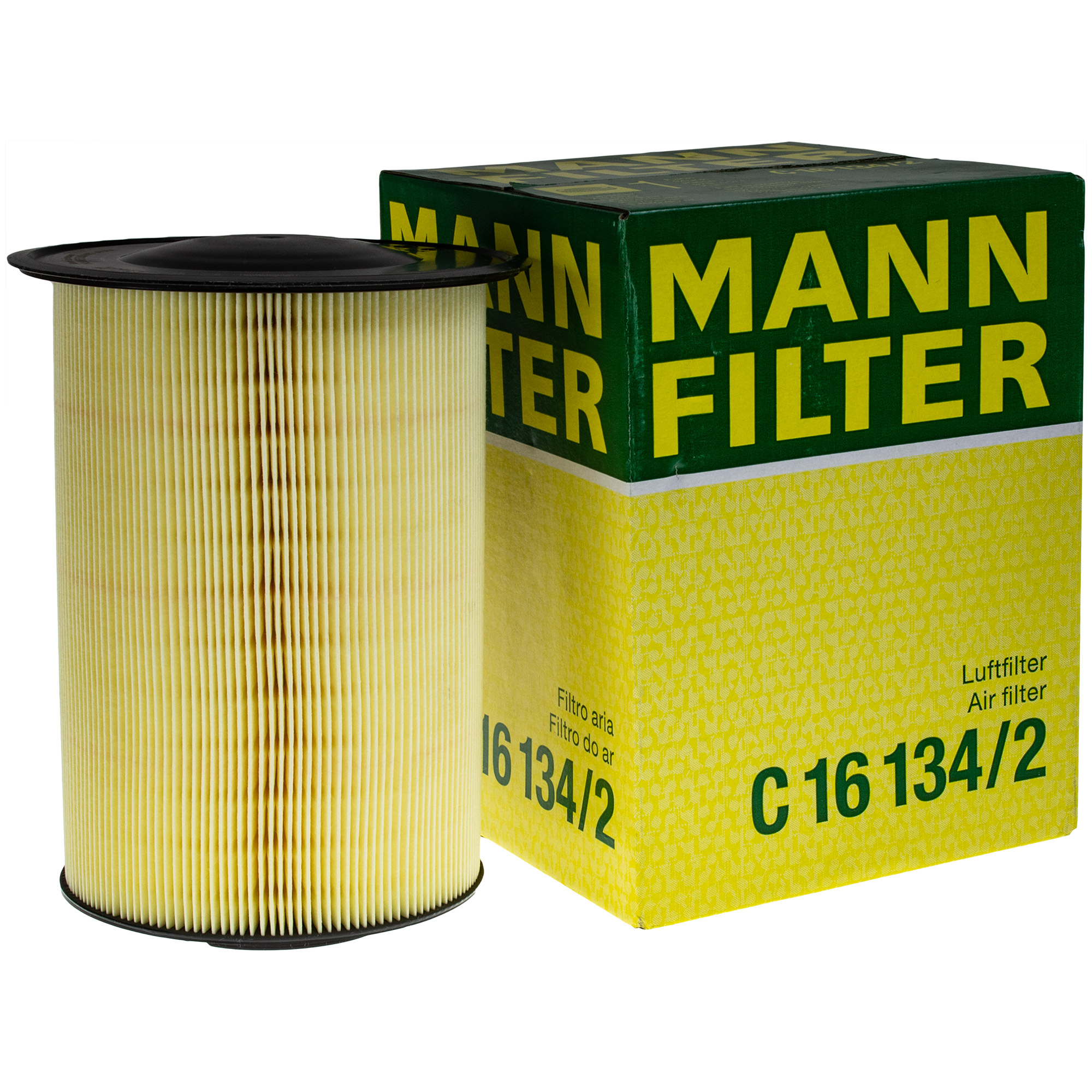 MANN-FILTER Filtereinsatz Luftfilter für Ford Focus II Volvo V50 V40 Schrägheck