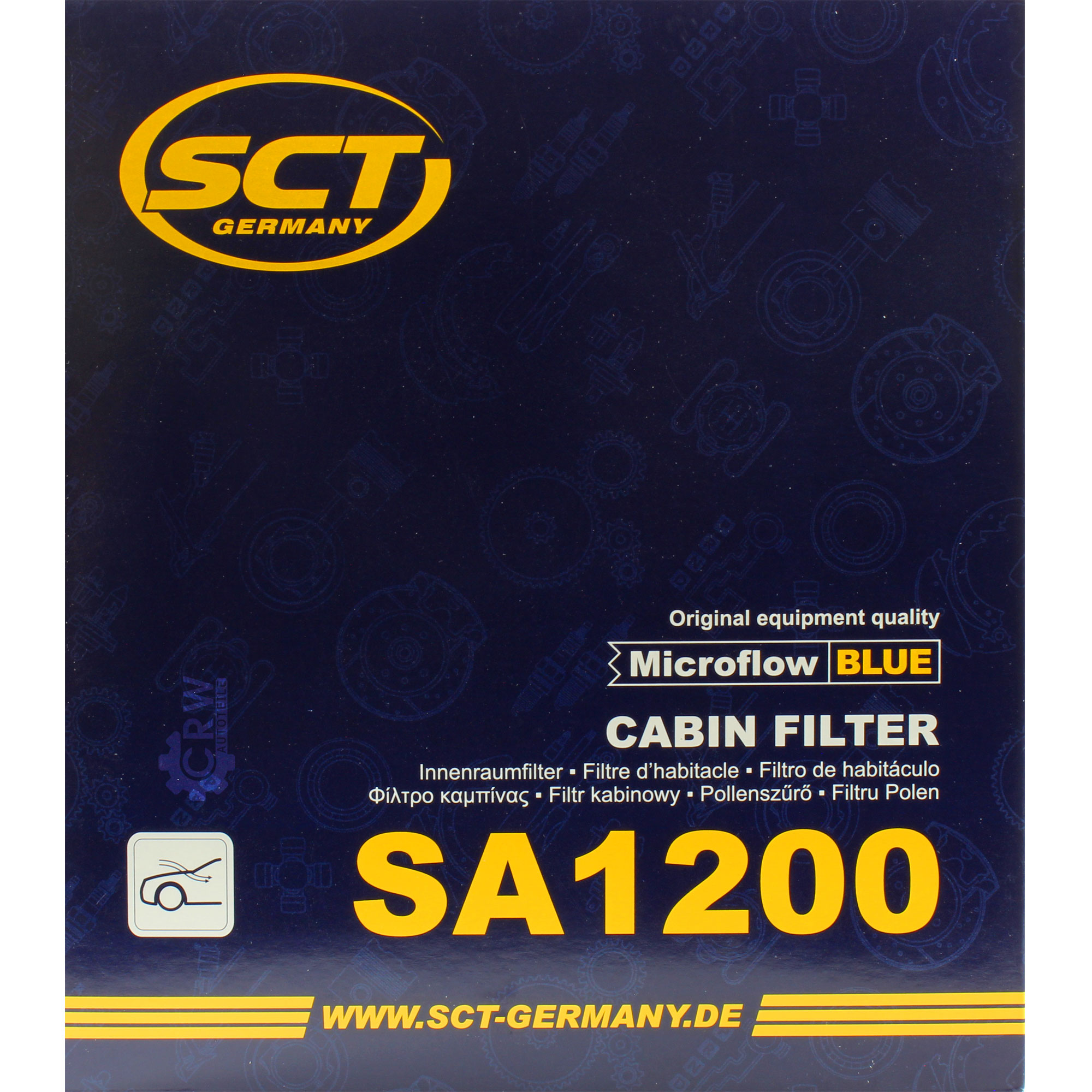 Filter Innenraumluft SA 1200 für Cadillac SRX Saab 9-5 YS3G Cascada W13 L48