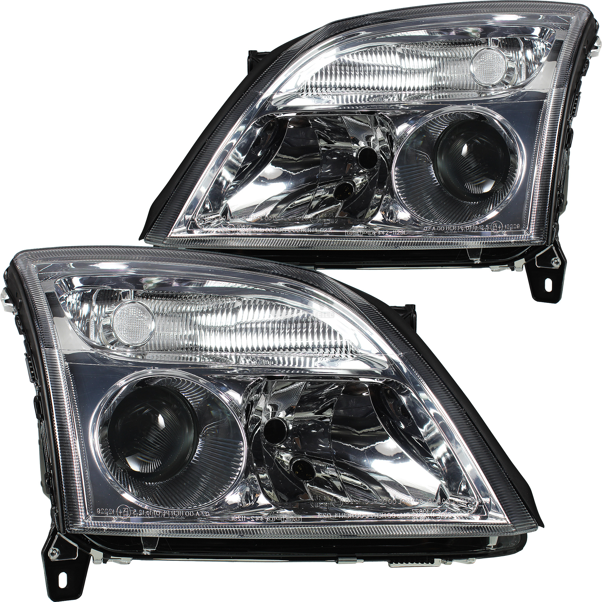 Scheinwerfer Set für Opel Vectra C Bj. 02/02->> H7+H7 Frontscheinwerfer 1335041