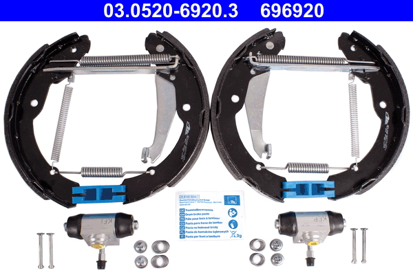 ATE 03.0520-6920.3 Bremsbackensatz