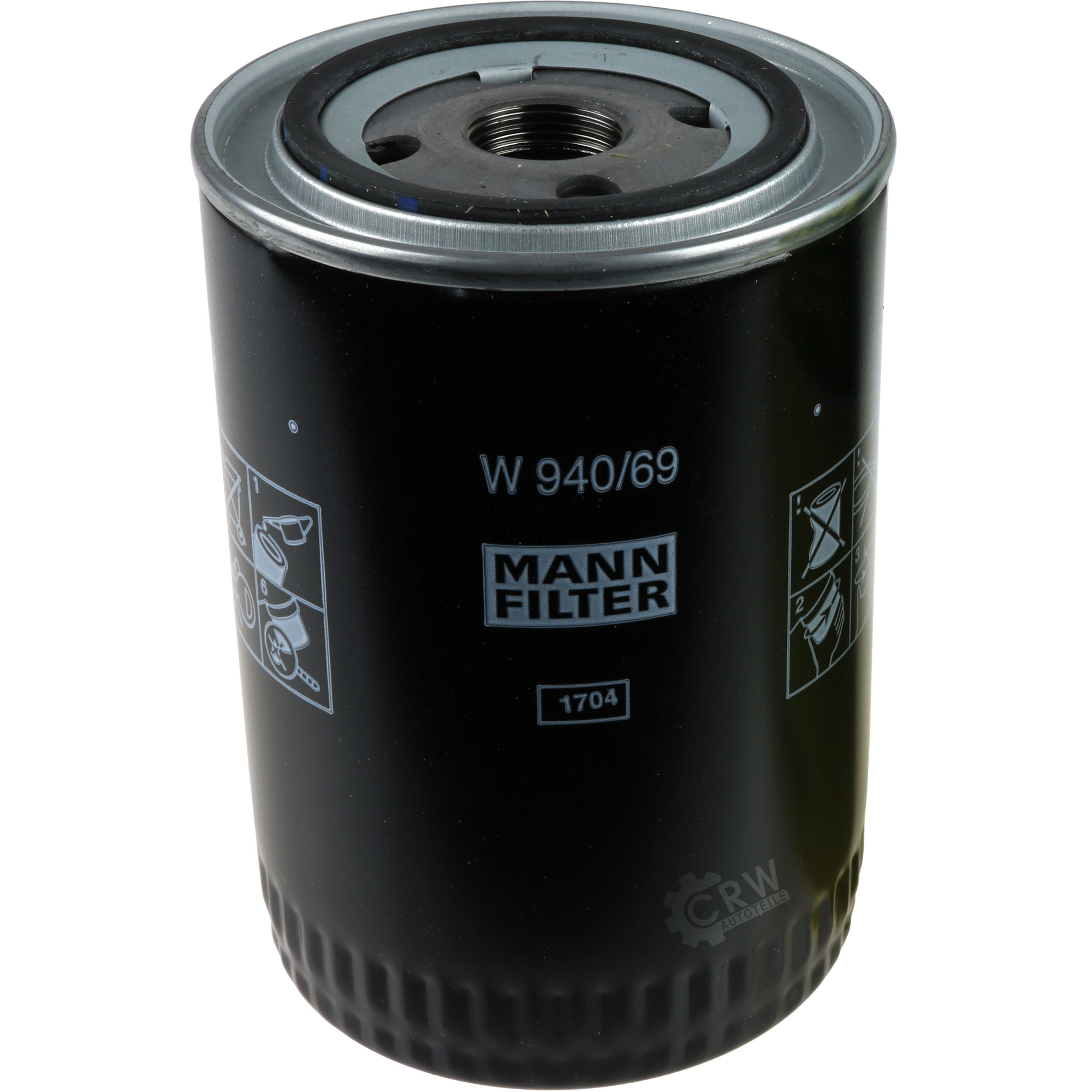 MANN-FILTER Ölfilter Oelfilter W 940/69 Oil Filter