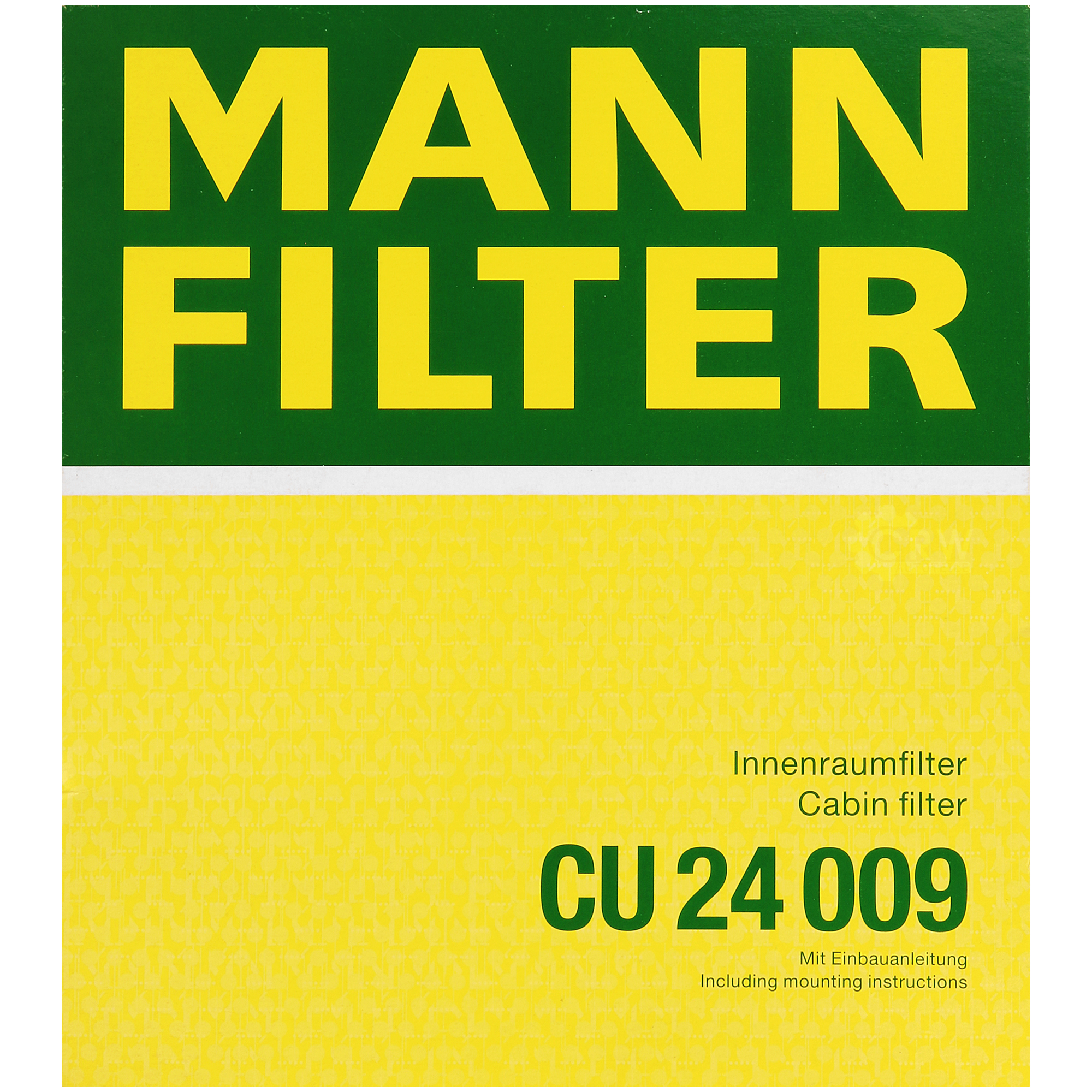 MANN-FILTER Filter Innenraumluft für Mazda 3 BM BN 2.0 1.5 2.2 D CX-5 KE GH
