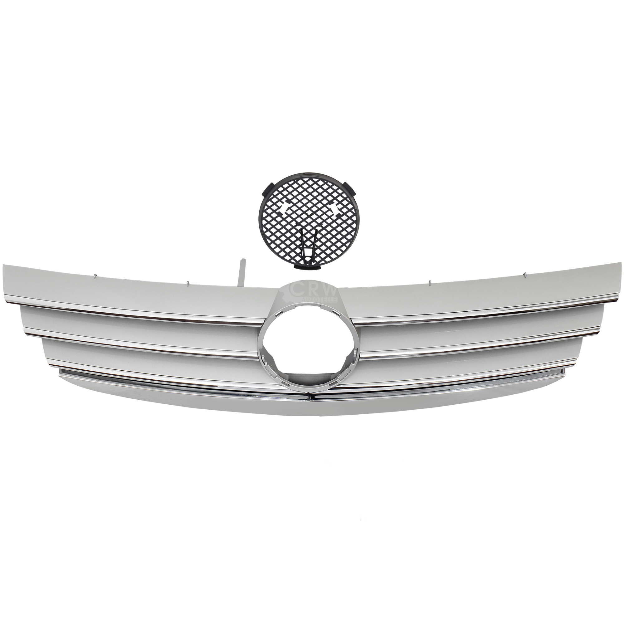 Kühlergrill Grill für Mercedes A-Klasse W169 Bj. 04-08 chrom-silber Neuteil 