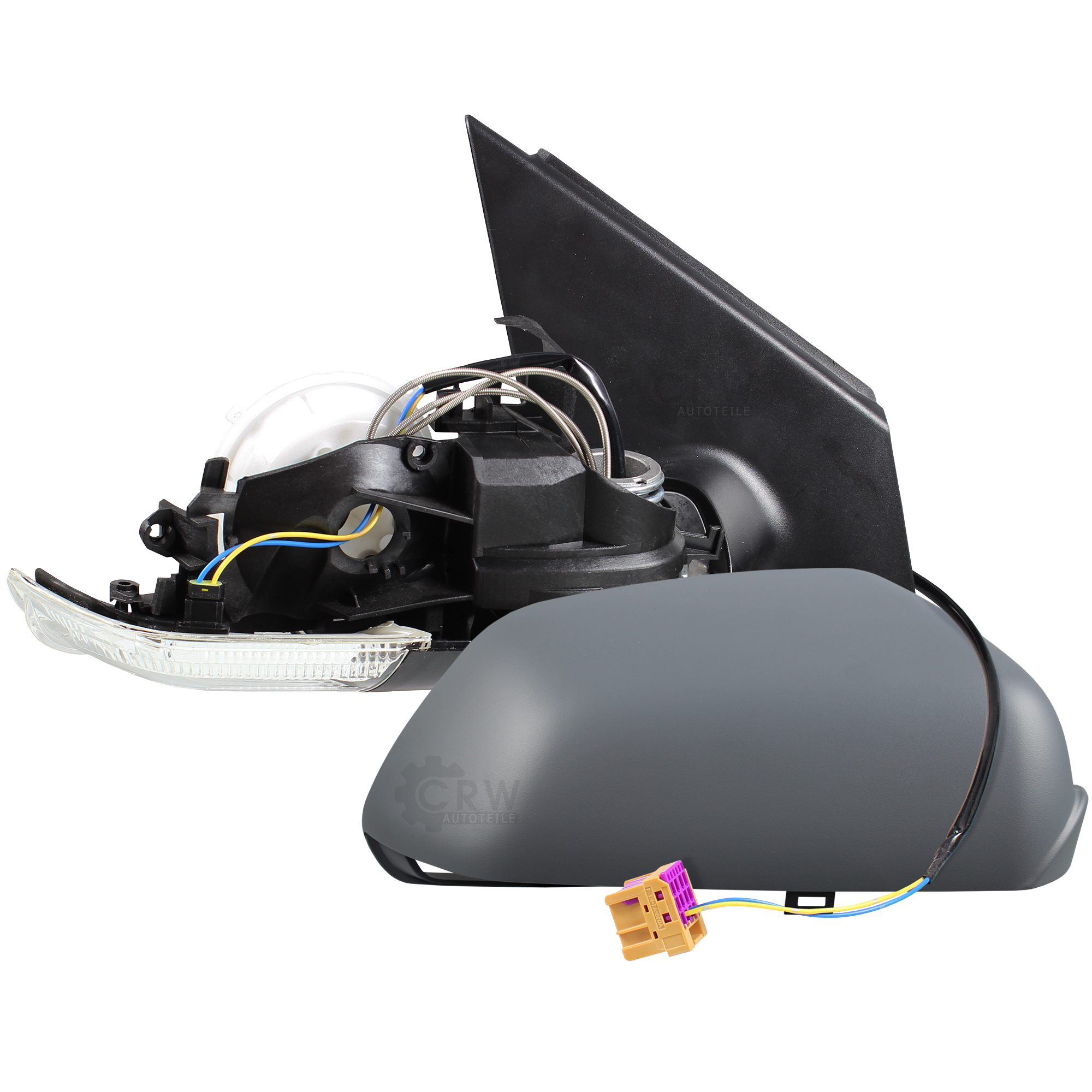 Außenspiegel rechts für VW Polo Typ 9N3 05-09