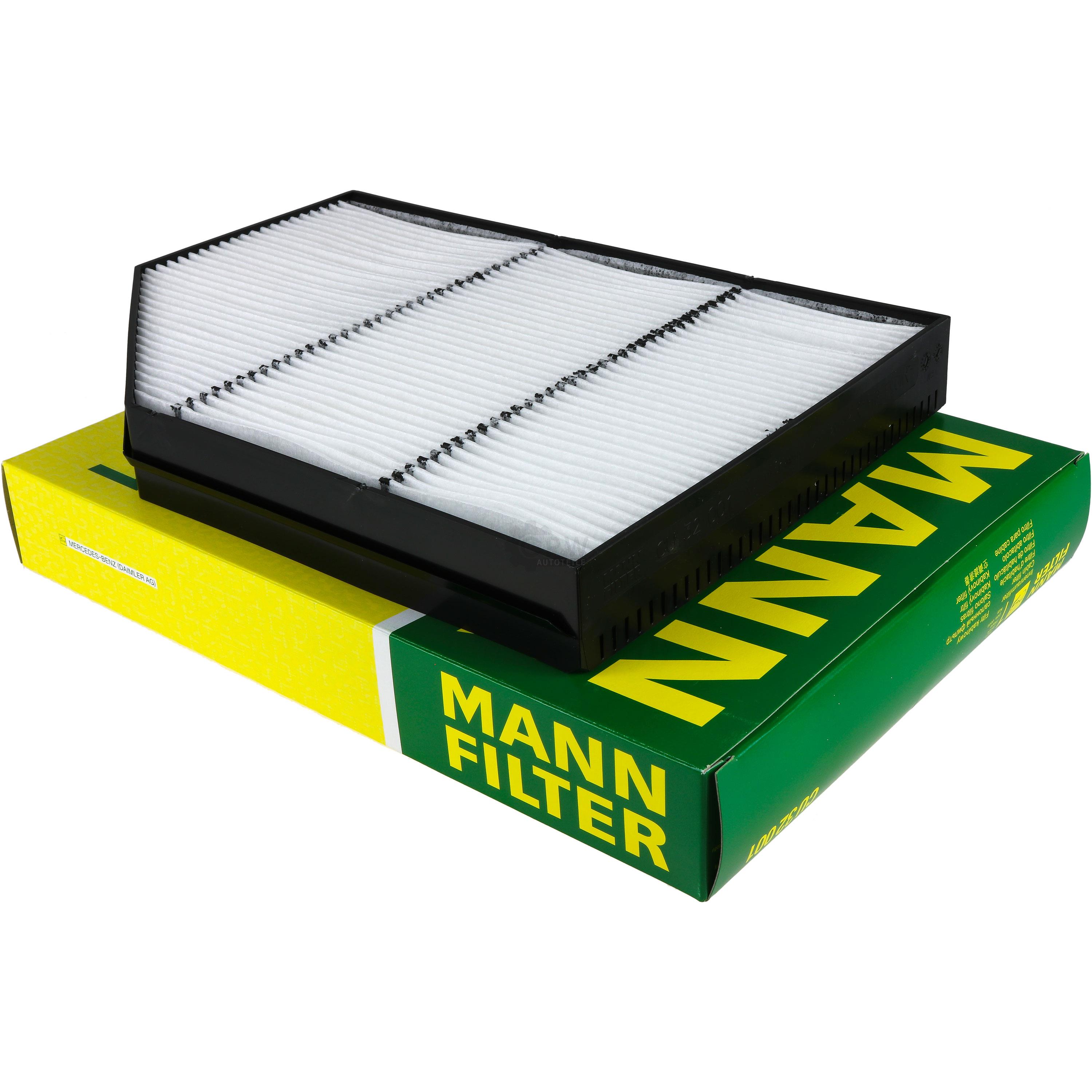 MANN-FILTER Filter Innenraumluft Pollenfilter Innenraumfilter CU 32 001