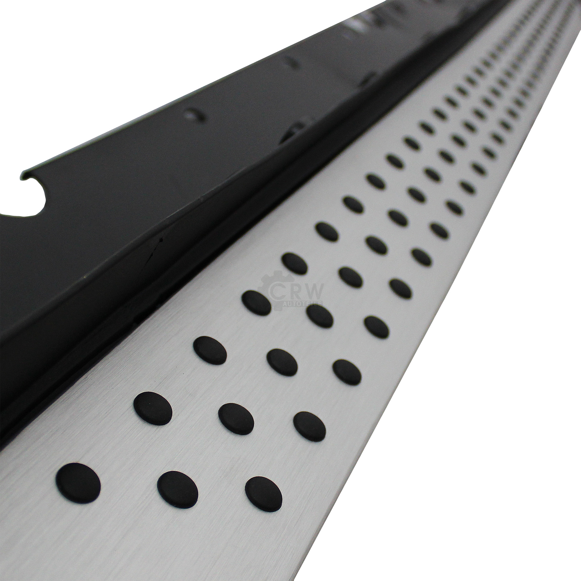 Set Trittbretter Schweller Aluminium inkl. Anbaumaterial für BMW X5 E70 Bj. 07-13 