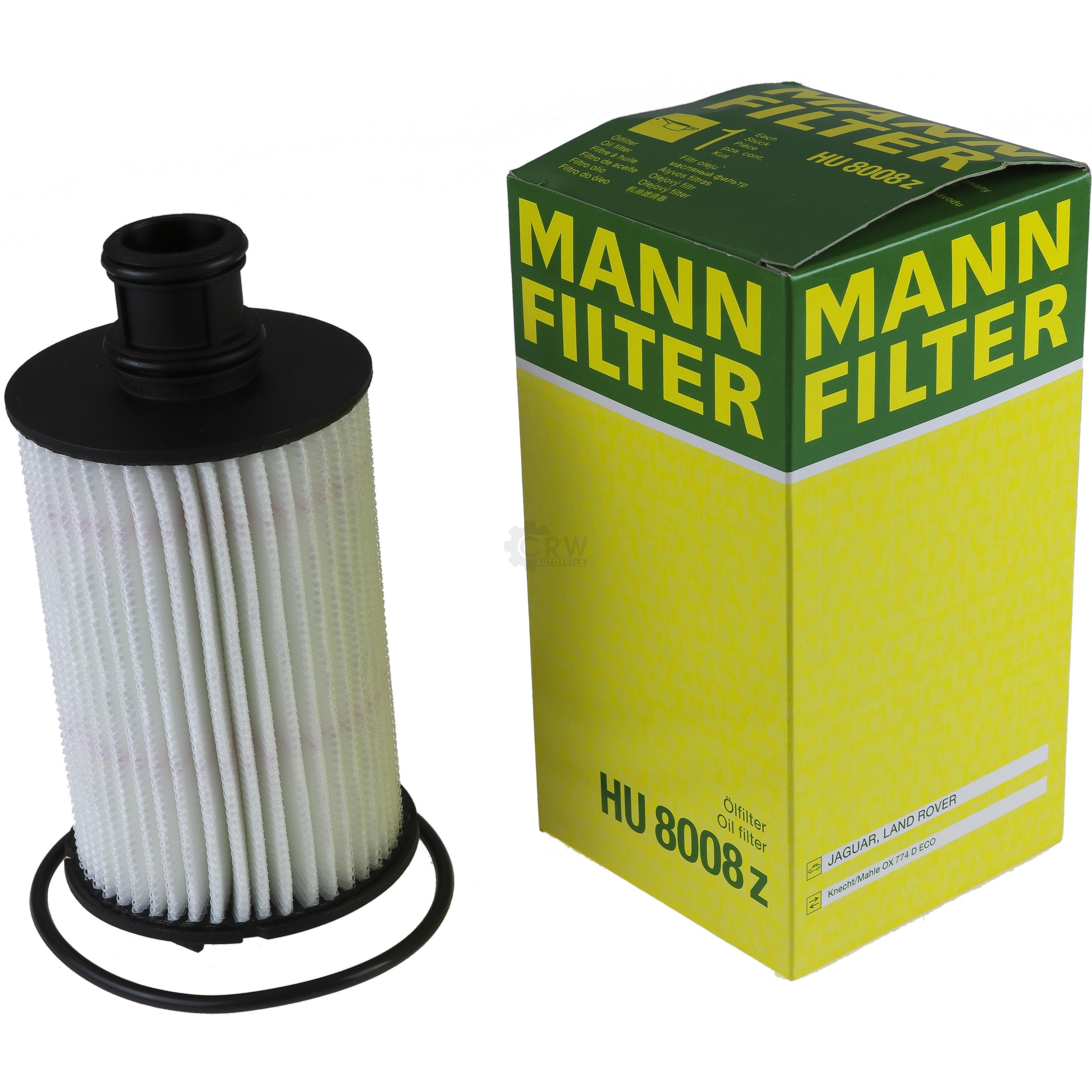 MANN-FILTER Ölfilter HU 8008 z Oil Filter