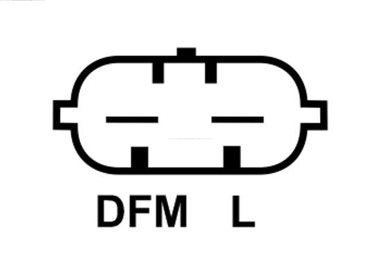 AS-PL Lichtmaschine Generator 100A 12V für Opel Corsa D 1.3 CDTi A4070(P)