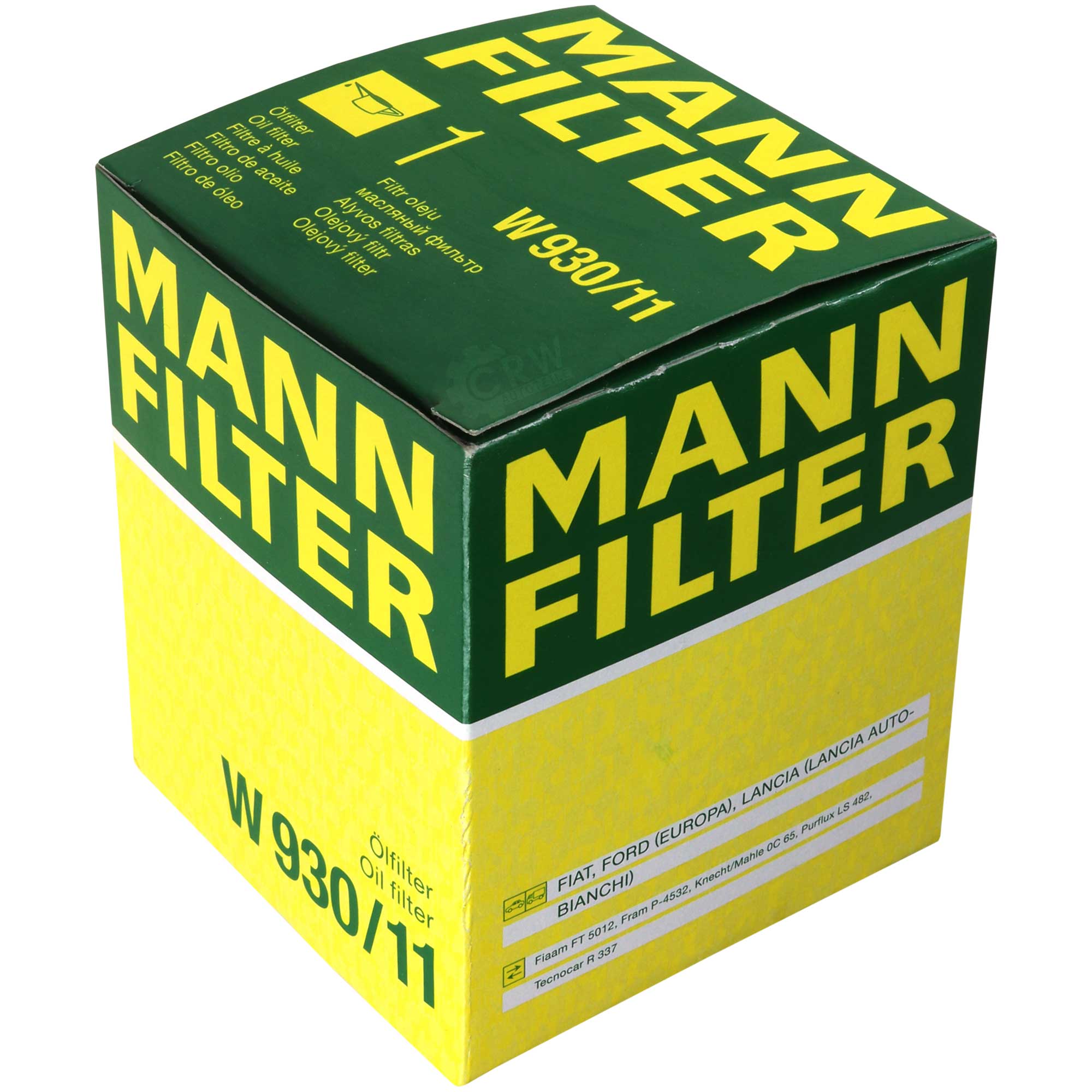 MANN-FILTER Ölfilter W 930/11 Oil Filter