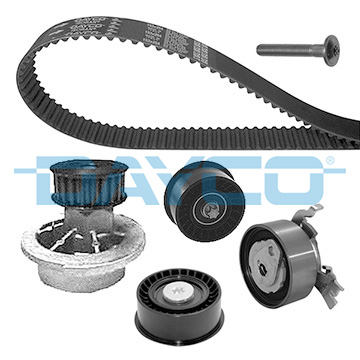 Wasserpumpe + Zahnriemensatz KTBWP3611 für Opel Astra G Coupe F07_ Corsa C F08 F68 F67