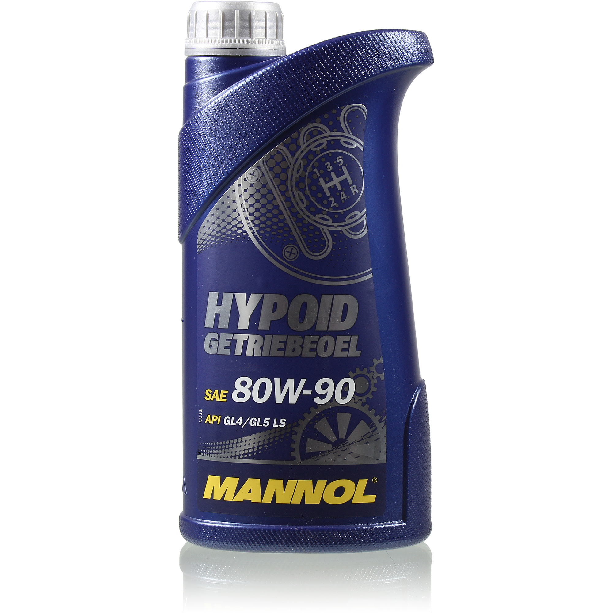  MANNOL 1x1 Liter Hypoid Getriebeöl 80W-90 API GL 4/GL 5 LS MN8106-1