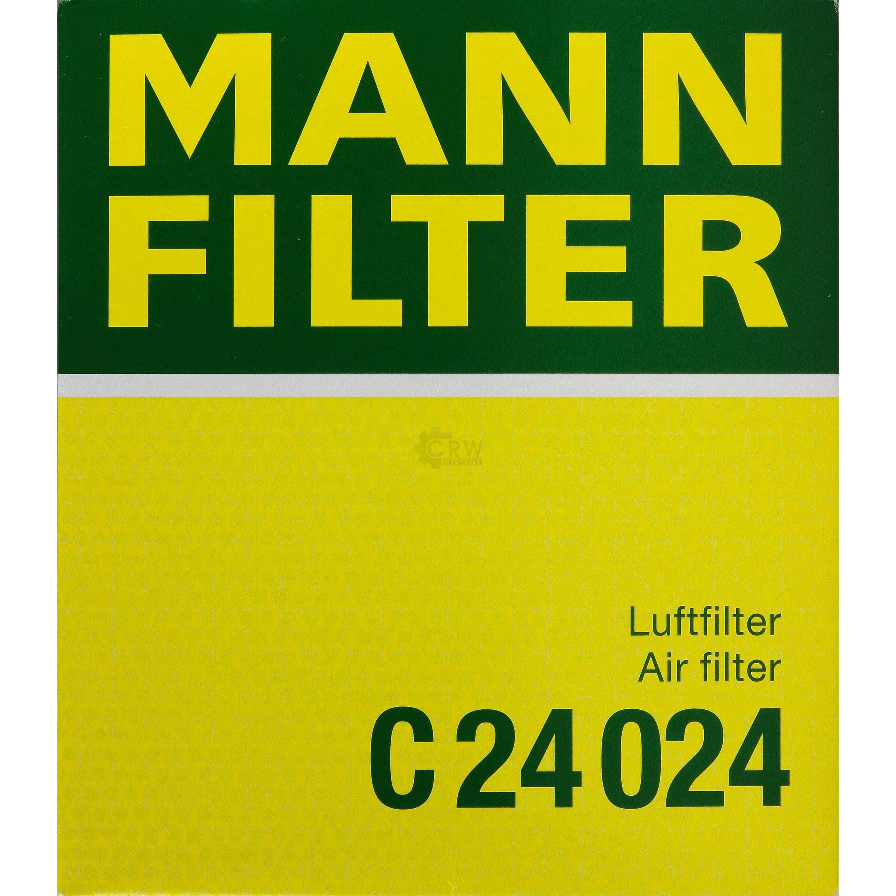 MANN-FILTER Luftfilter für BMW 3er Touring F31 320d 318d 1er F20 118d 116d F21