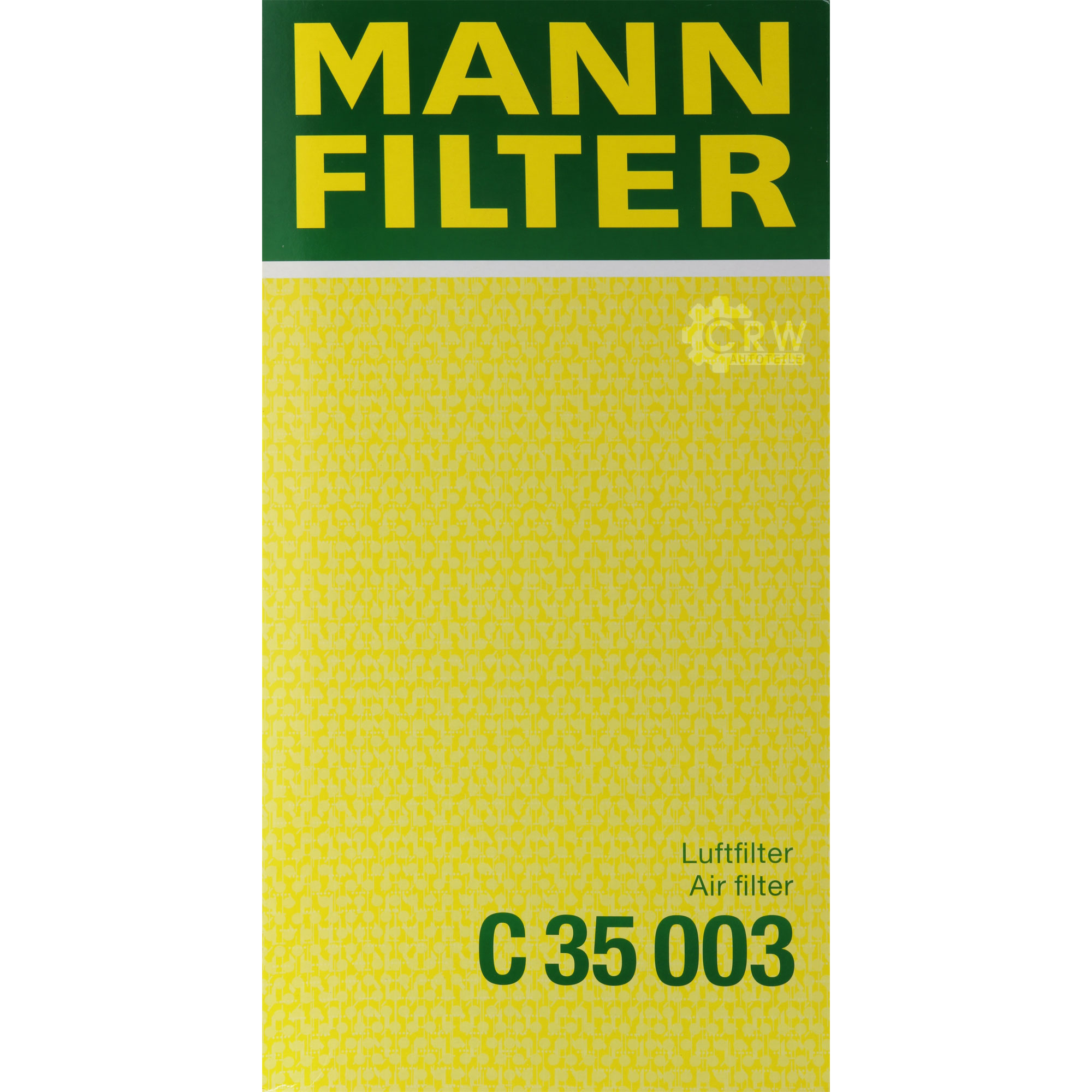 MANN-FILTER Luftfilter für Mercedes-Benz C-Klasse T-Model S204 GLK-Klasse X204