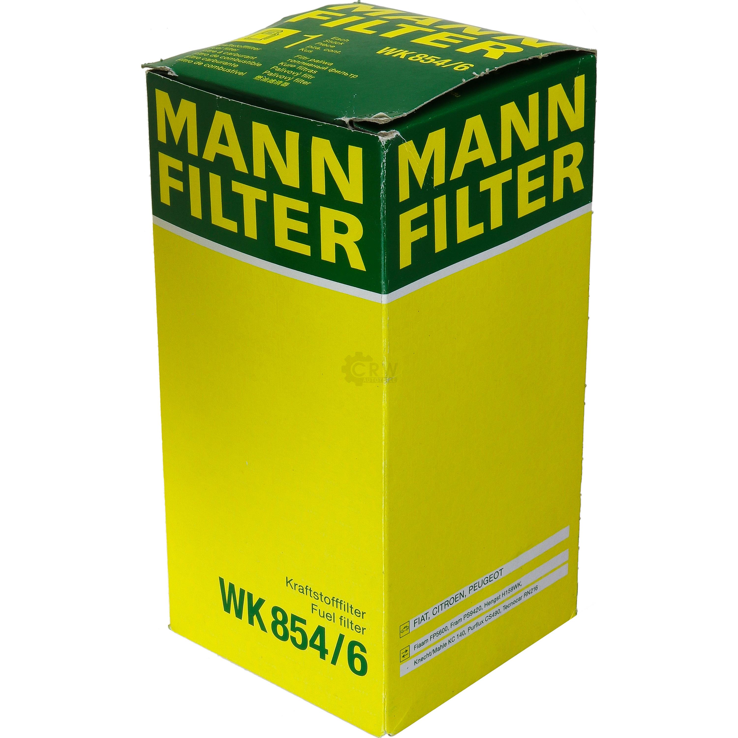 MANN-FILTER Kraftstofffilter WK 854/6 Fuel Filter