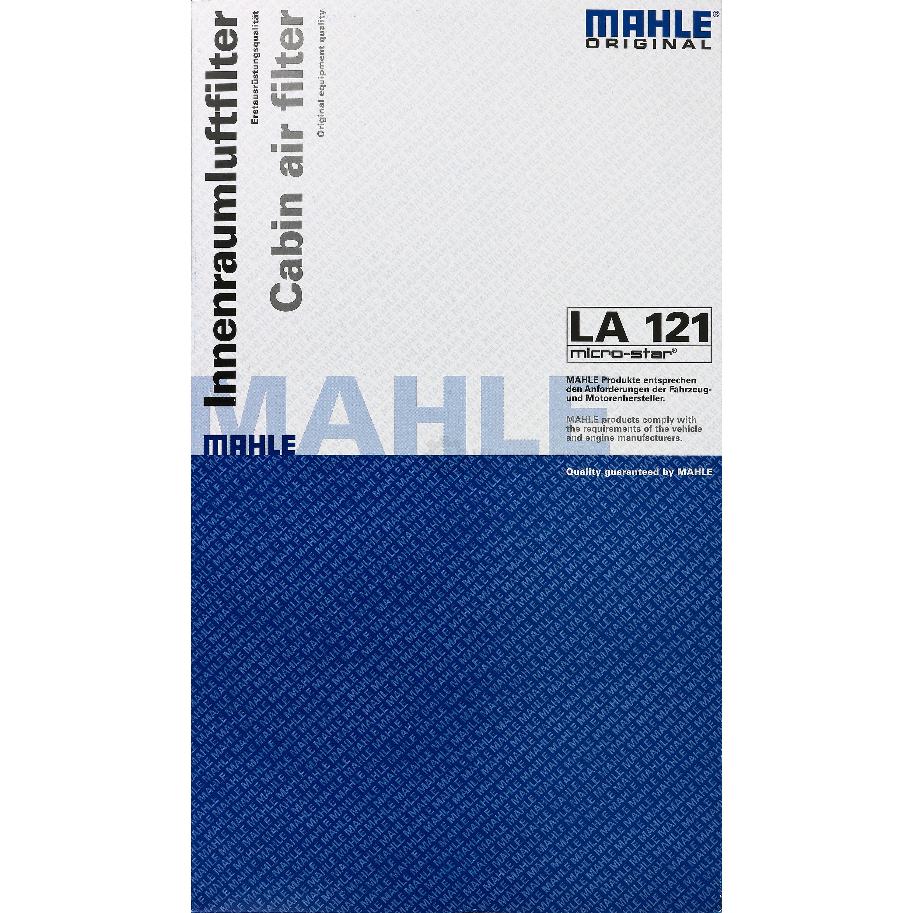 Filter Innenraumluft LA 121 für Mercedes-Benz Vito Kasten 638 V-Klasse 638/2