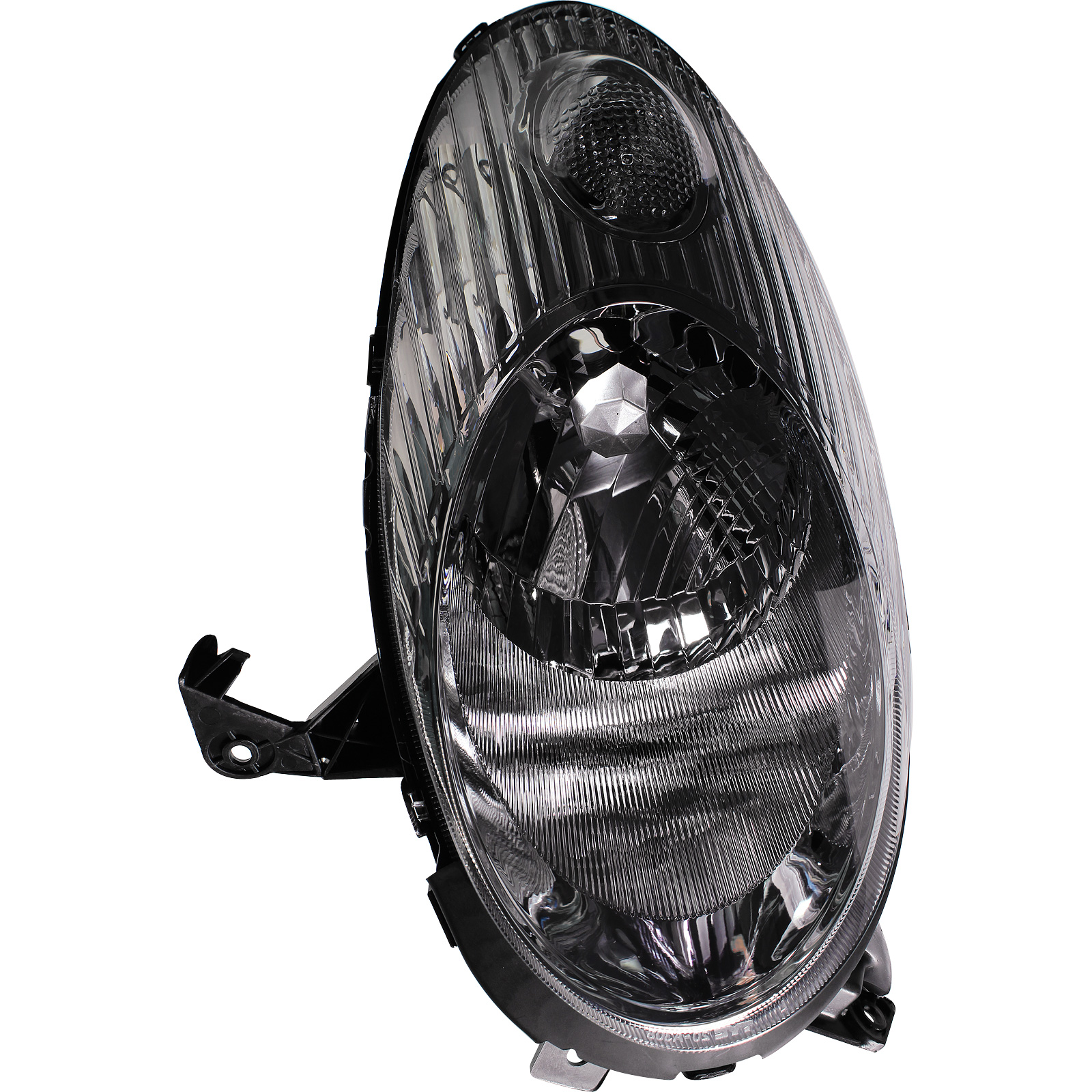 Scheinwerfer rechts H4 für Nissan Micra K12 Bj. 01.03-06.05 mit Chrom Neu