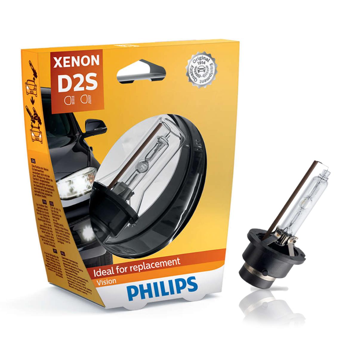 Philips Xenon Vision 1x D2S 35W PK32d-2