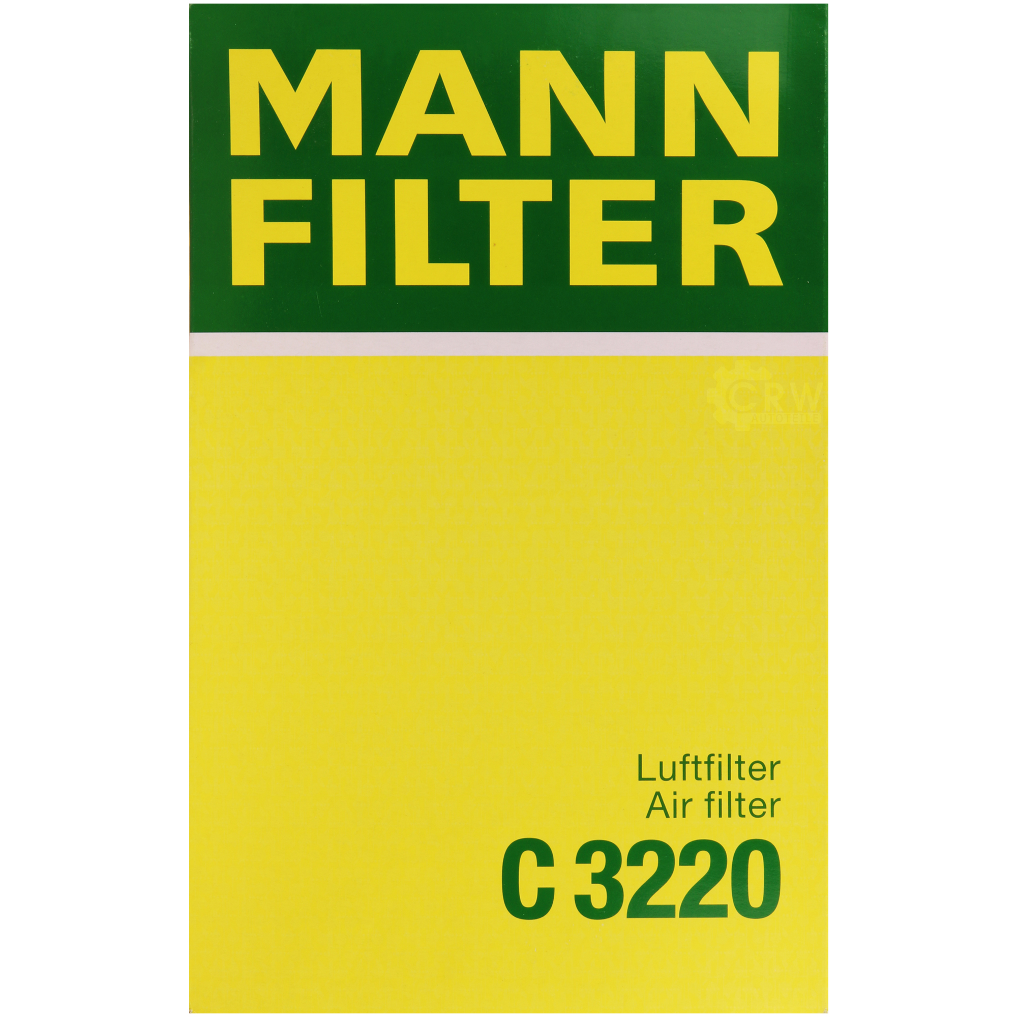 MANN-FILTER Luftfilter für Mazda 3 BK 1.6 1.4 BL 2 DE_ DH_3 1.3 DE